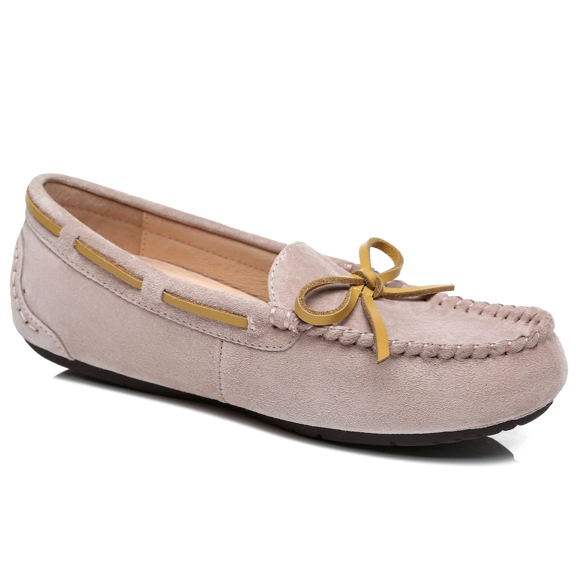 EverUgg premium summer moccasin for women, stylish and comfortable shoes with soft leather and classic design.