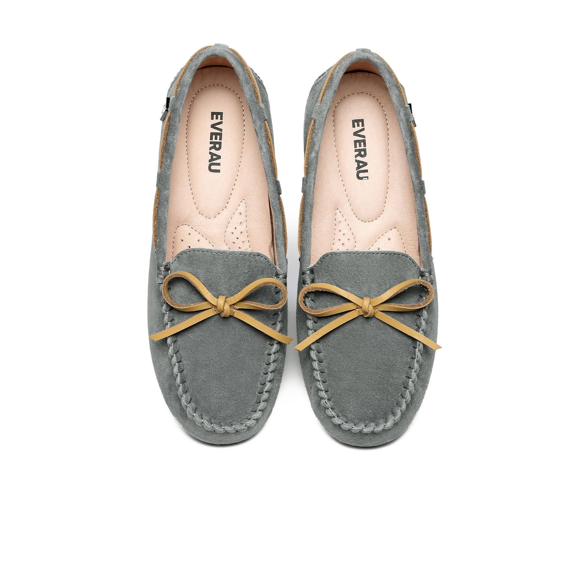 EverUgg premium summer moccasin shoes for women featuring soft leather and casual slip-on design.