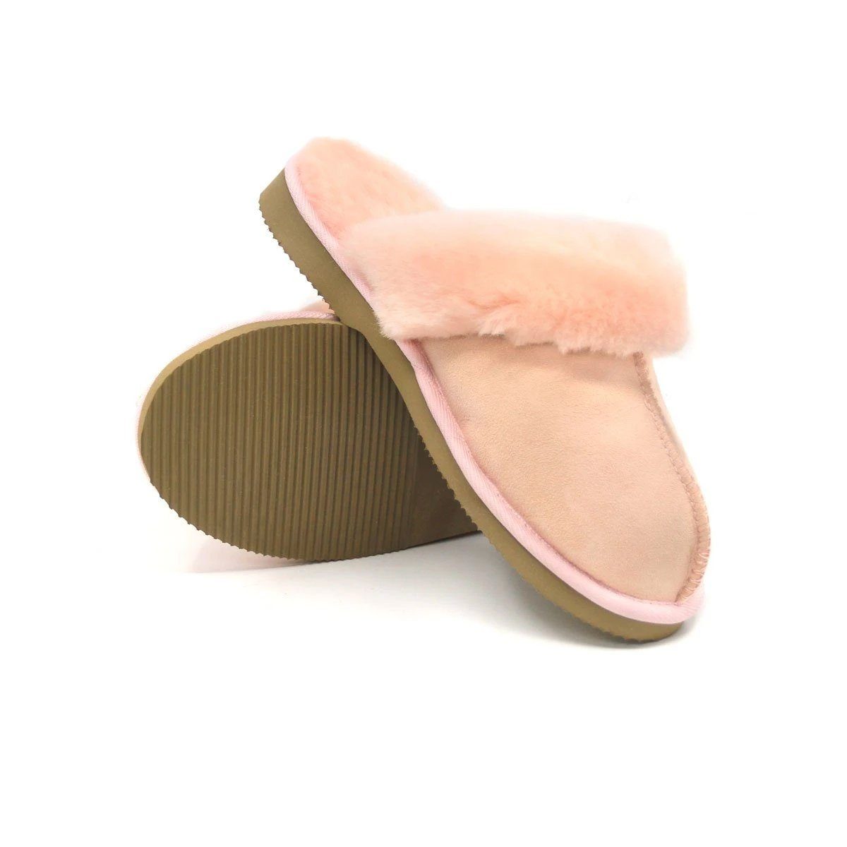 Auzland premium women's UGG slippers featuring soft Australian-made scuff design in roozee color, cozy indoor footwear.
