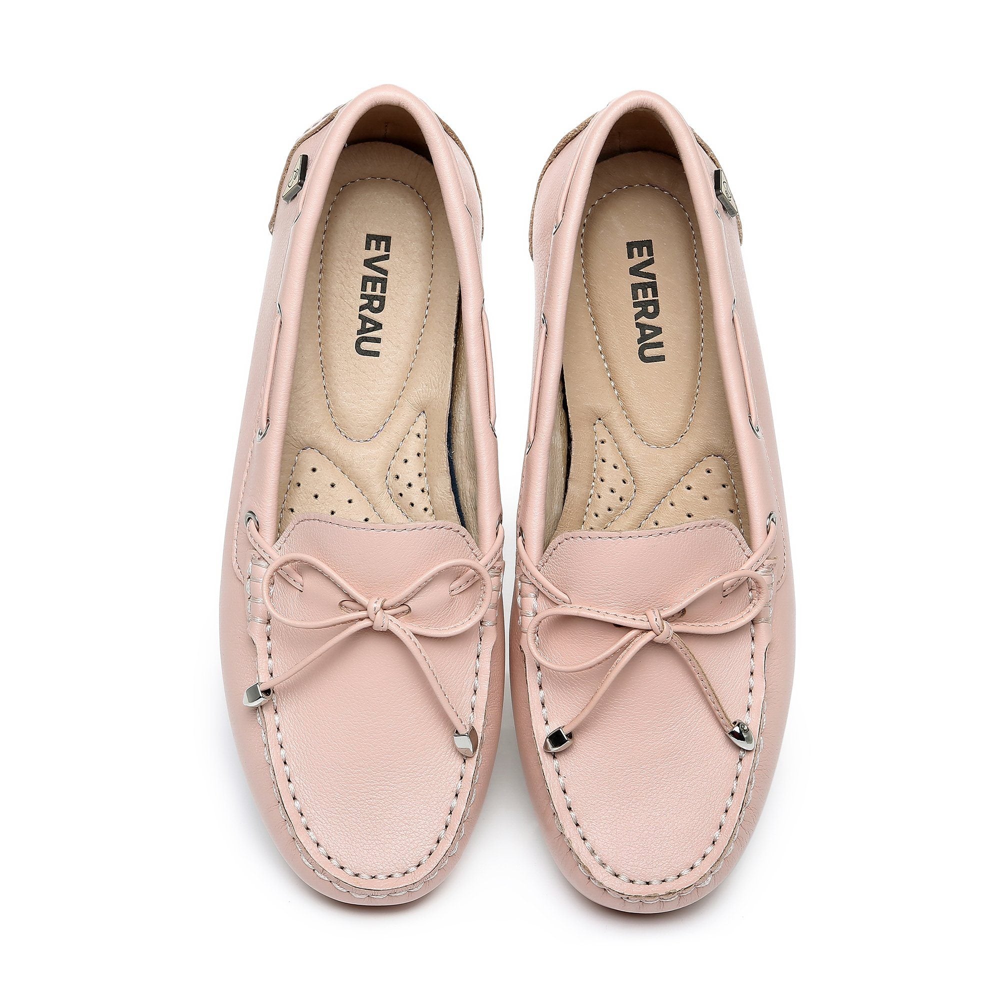 EverUgg Sammy women's leather moccasin shoes featuring a sleek design and comfortable slip-on style.