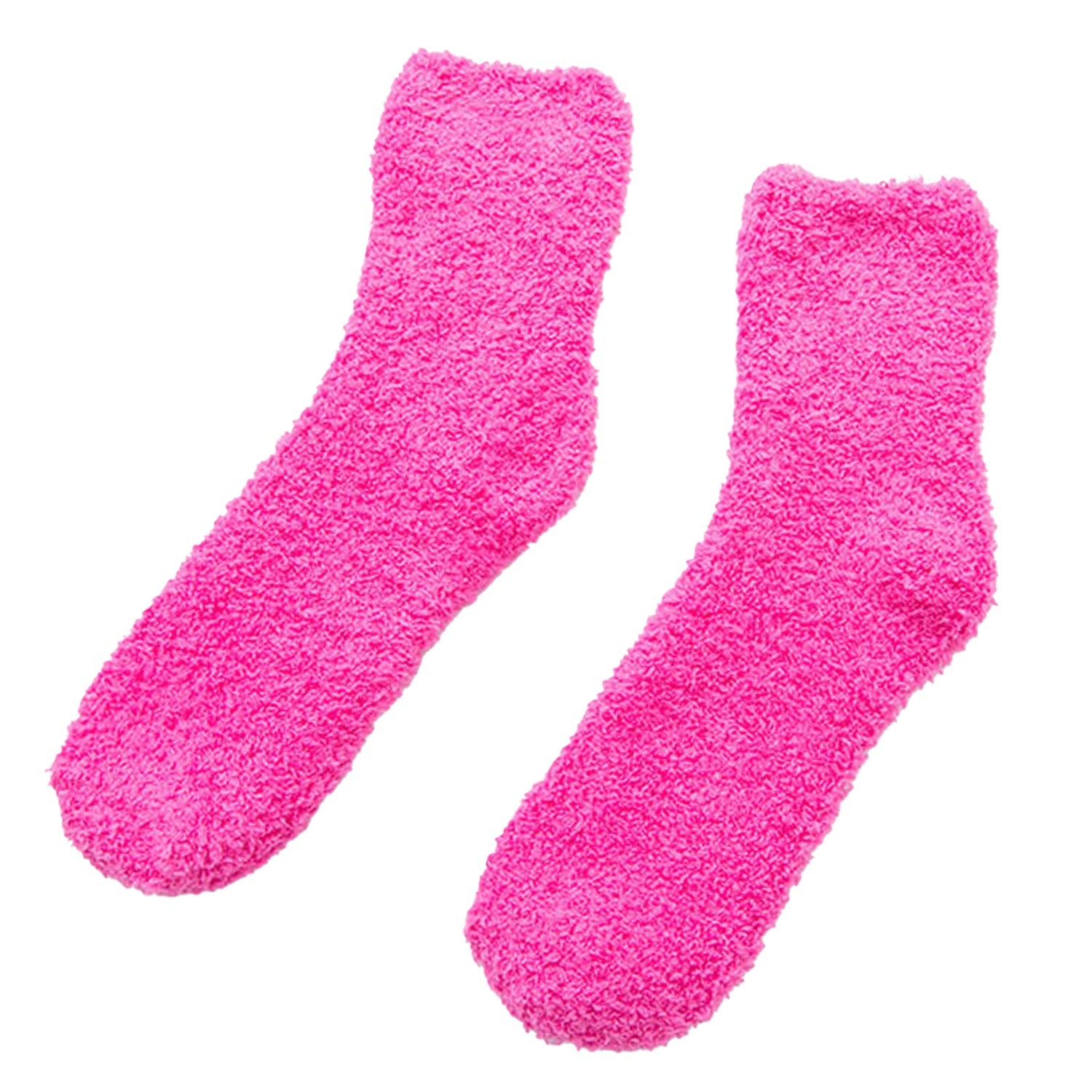 Pink Snuggyz® Ultra Soft Socks displayed on a plain background, showcasing their cozy and comfortable fabric.