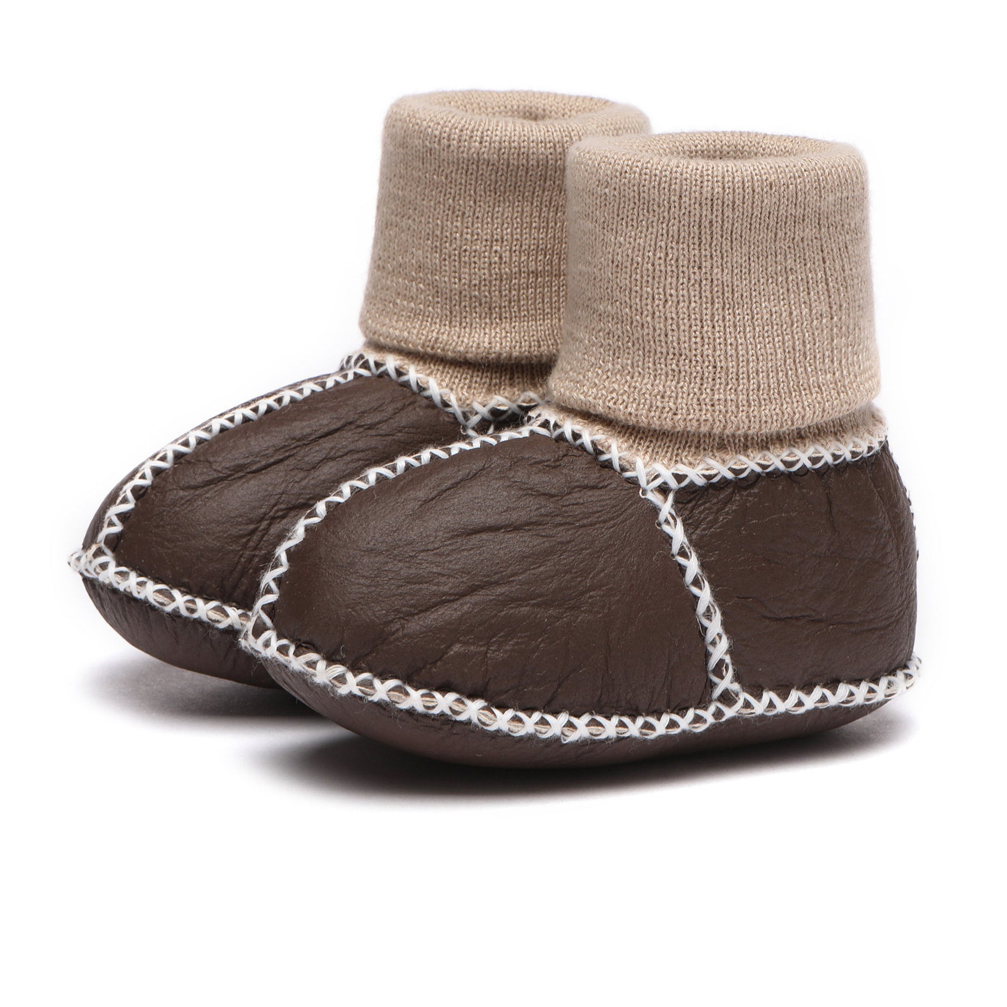 EverUgg baby booties, soft UGG-style shoes for infants, featuring cozy shearling lining and cute design, perfect for little feet.