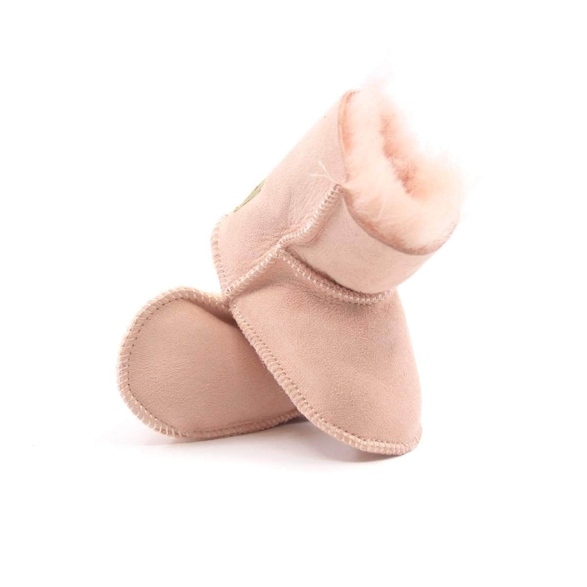 Cute UGG baby boots in soft suede with plush lining, designed for infants and toddlers, from UGG Direct NY.