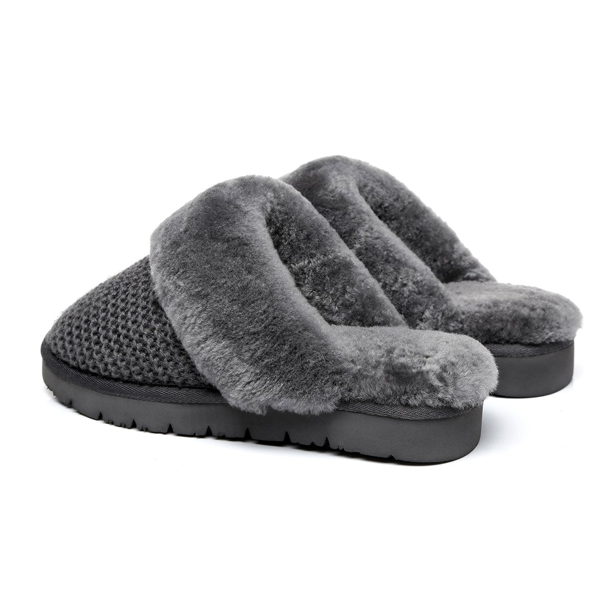 EverUgg canvas slippers for women featuring a casual slip-on design with soft fabric and comfortable soles.