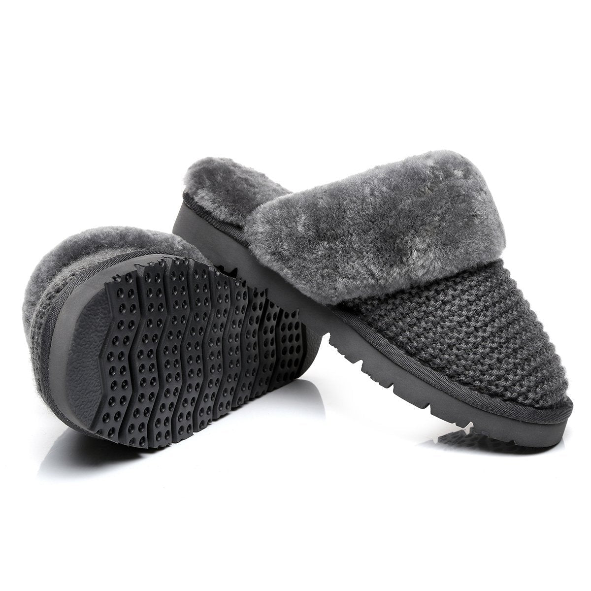 EverUgg canvas slippers for women featuring a casual slip-on design with a soft, breathable fabric upper and comfortable sole.