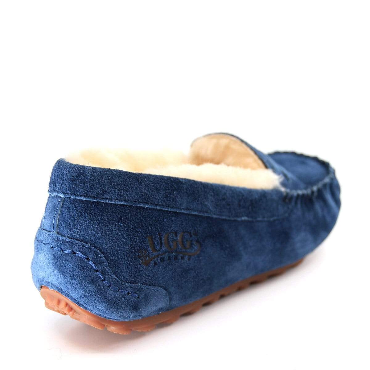 AuSnow UGG flats moccasin shoes for women, featuring soft material and slip-on design, ideal for comfortable everyday wear.