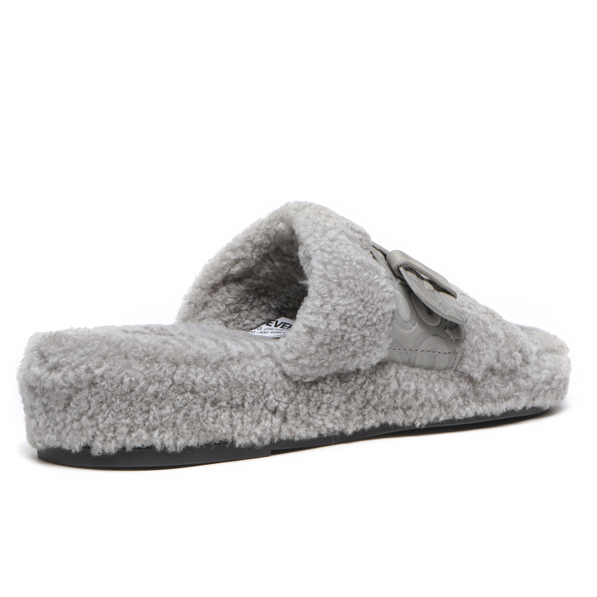 EverUgg UGG Georgie sheepskin wool slides for women, featuring plush wool lining and casual slip-on style.