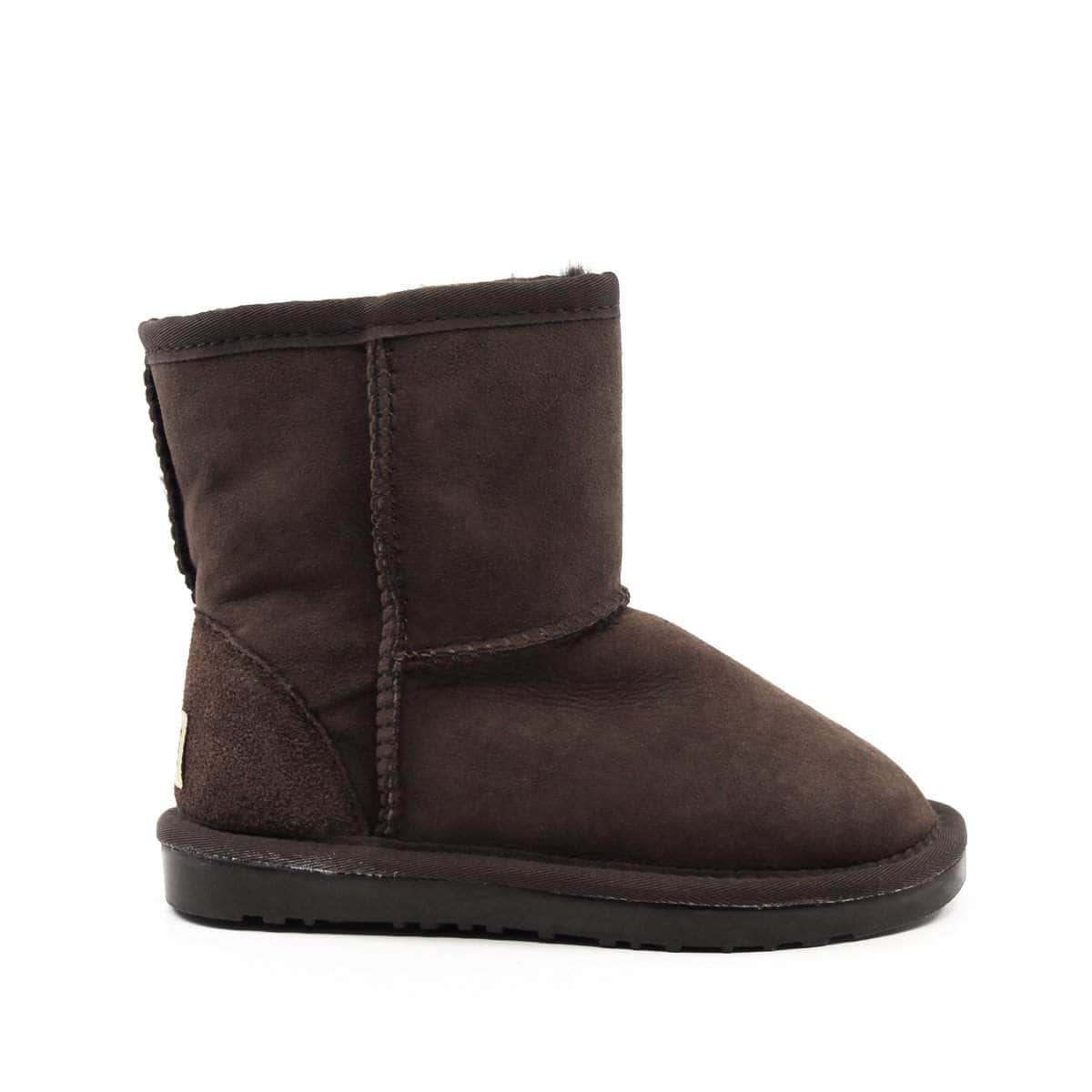 Short Classic Kids UGG Boots Chocolate AU KIDS 5/6 - UGG Direct