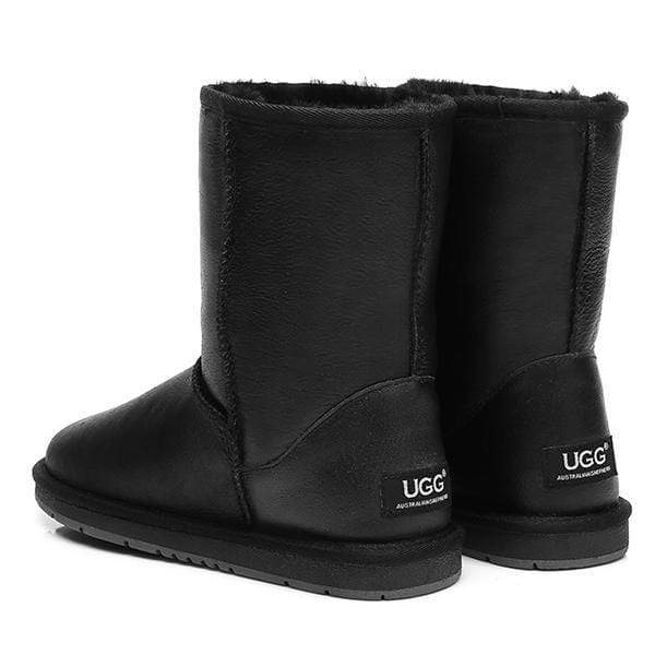 Premium Short Napa Leather UGG Boots