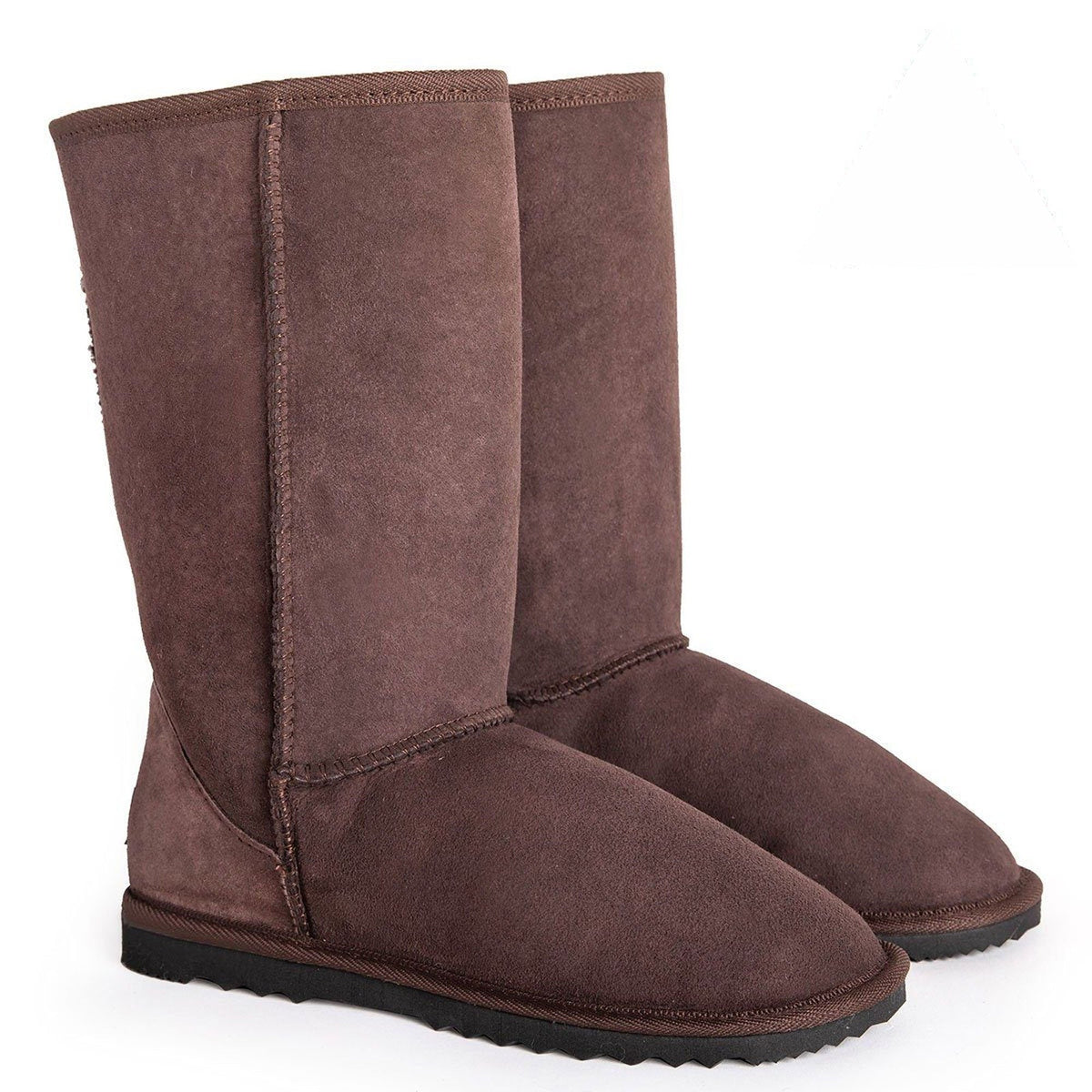 Chocolate ugg shop boots tall