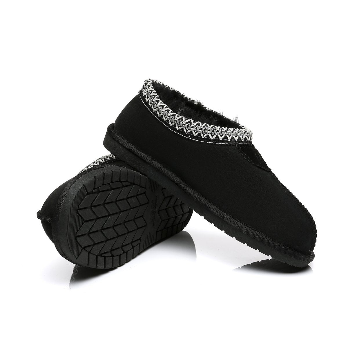 UGG Unisex Leo Twin-Face Sheepskin Slippers