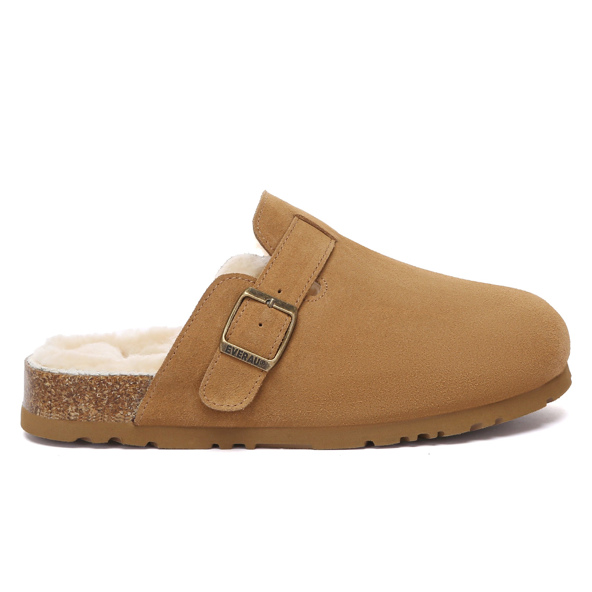 Ever Premium Adjustable Buckle UGG Slides