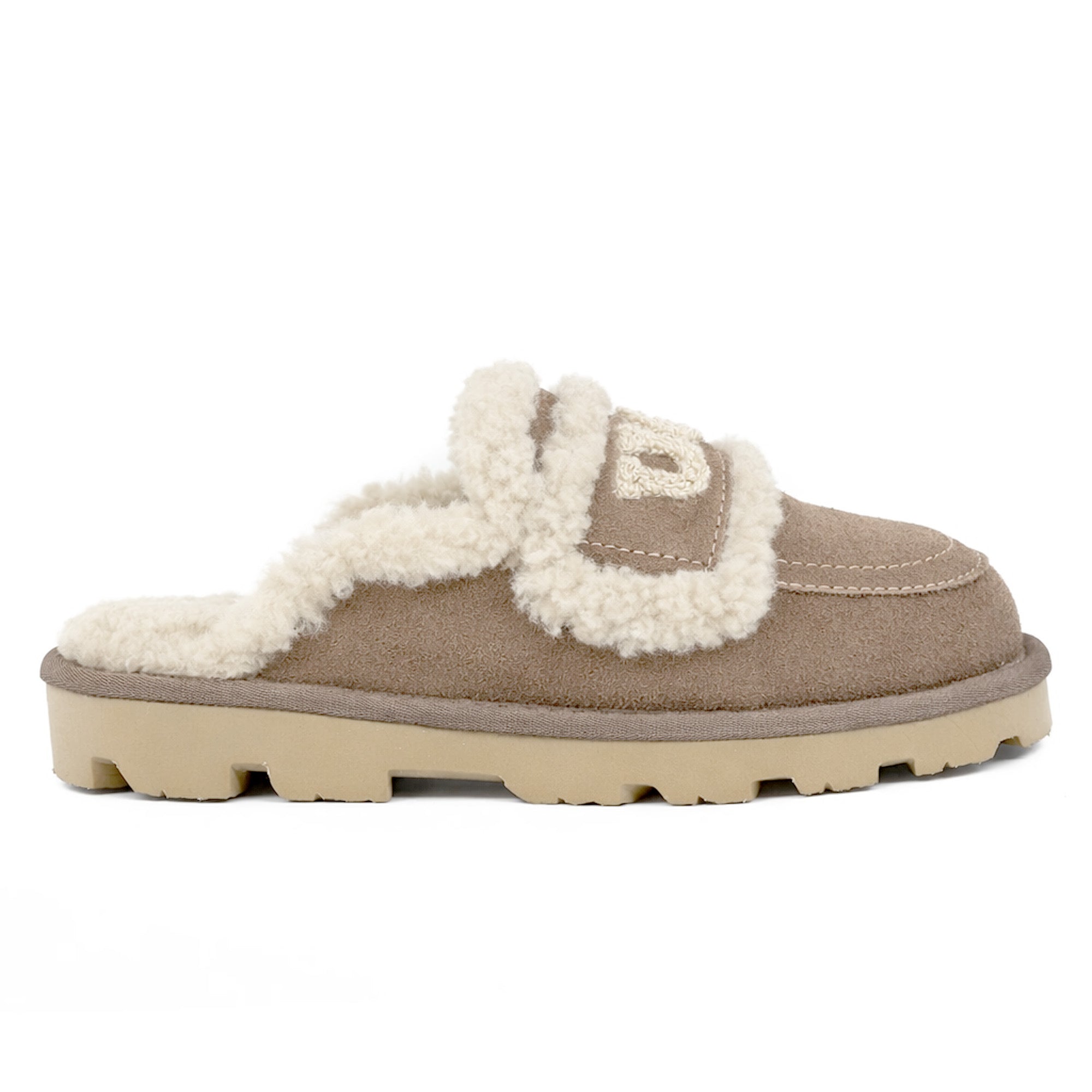 UGG Shearling Comfort Sole Slippers