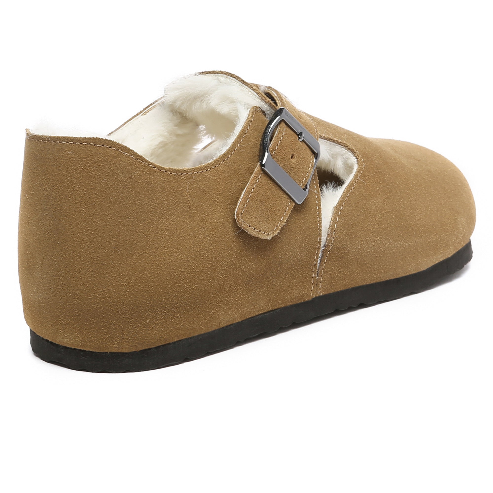 UGG Adjustable Buckle Clog Slippers