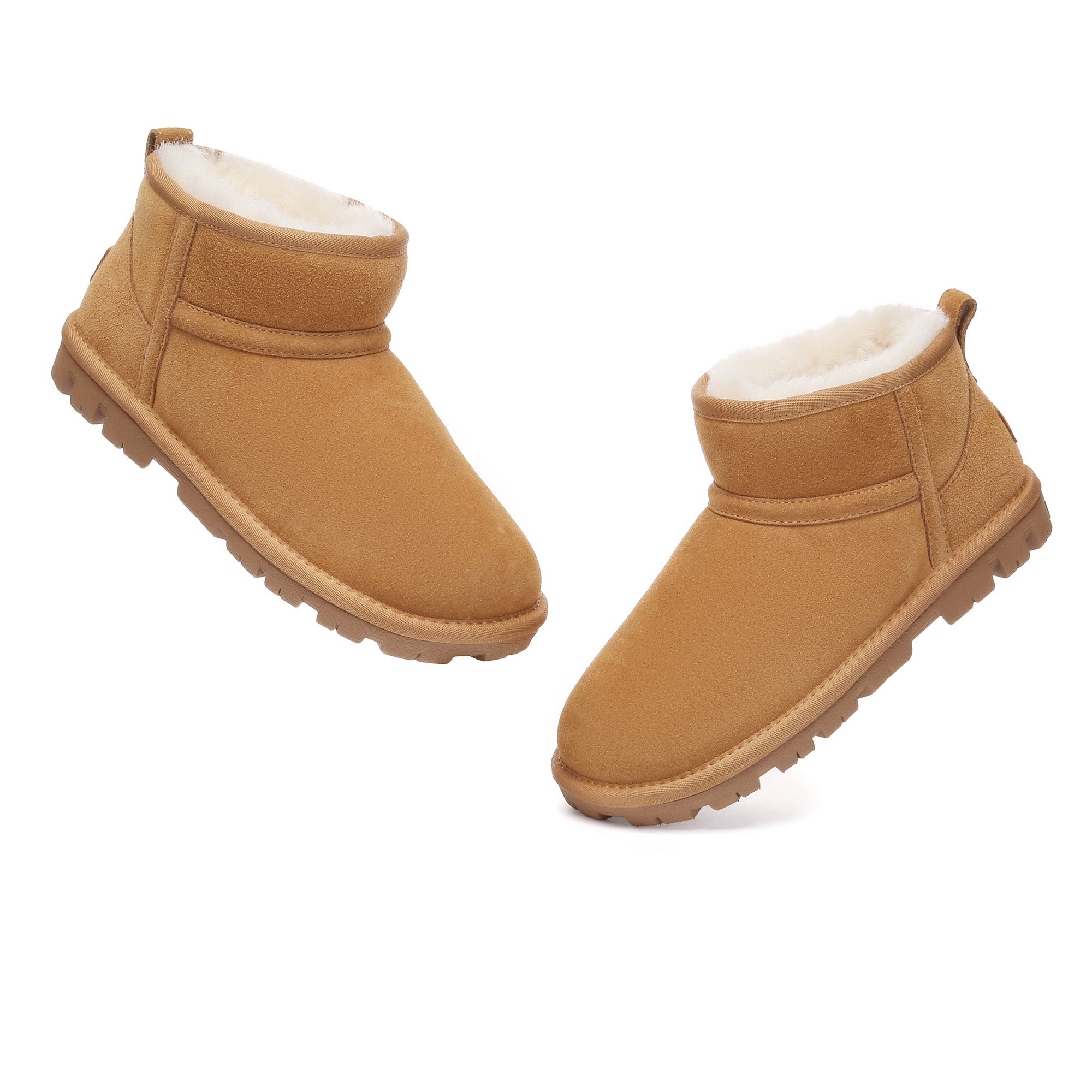 EverUgg Active Sole Ultra Mini UGG Boots for women featuring classic design and plush sheepskin lining.