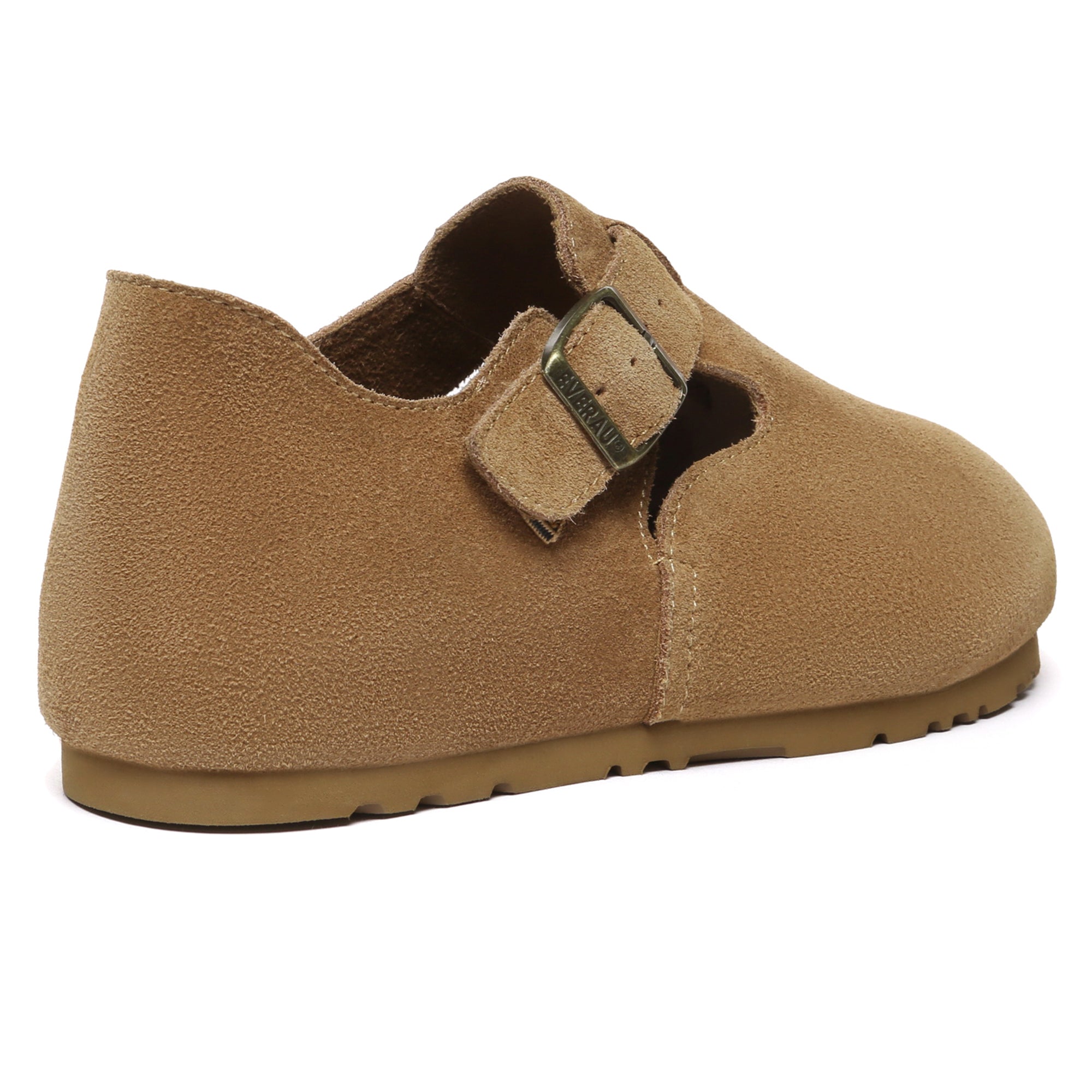 EverUgg adjustable buckle clog slippers with soft material and supportive design, perfect for comfortable indoor wear.