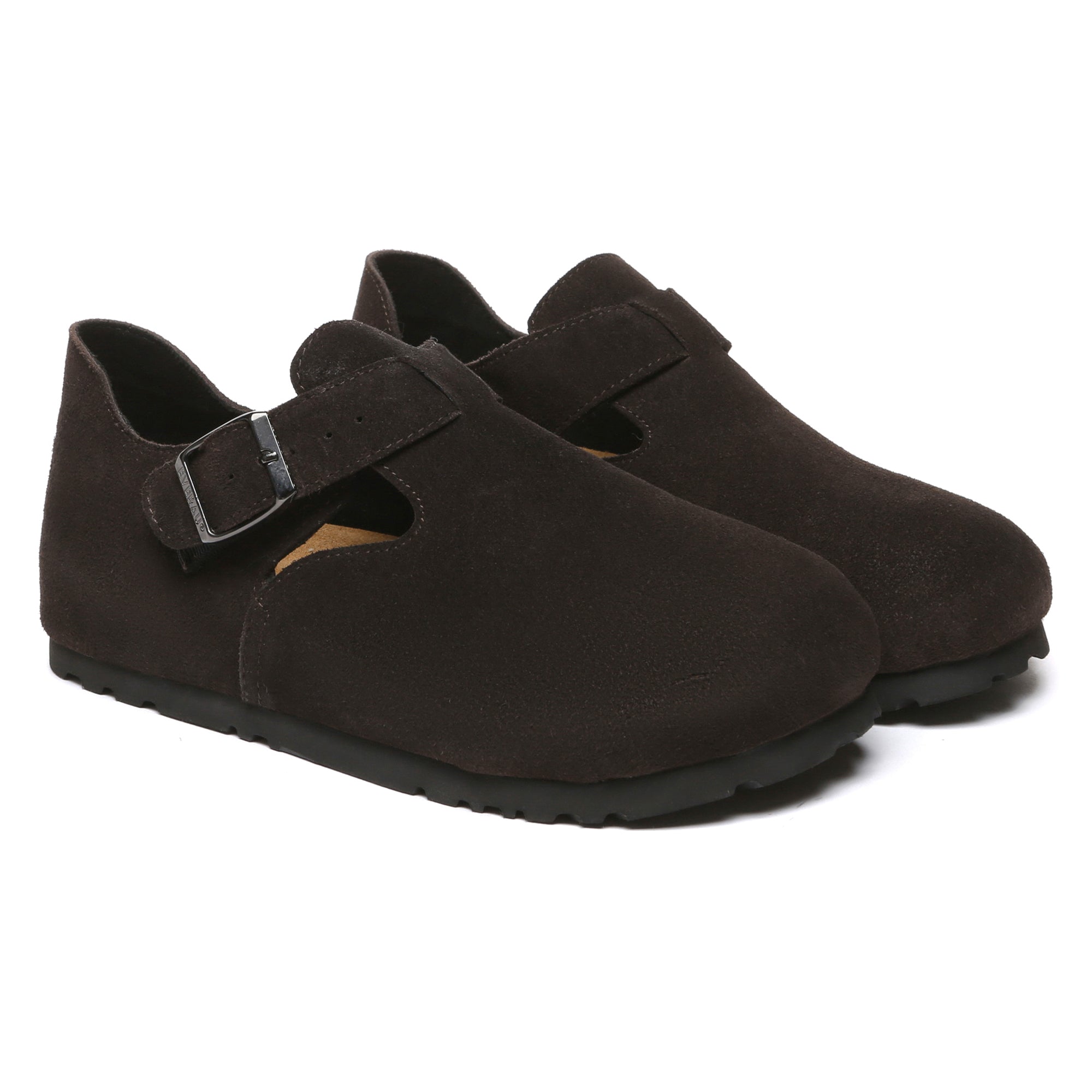 EverUgg adjustable buckle clog slippers with soft upper and cozy sole, designed for comfort and casual wear.