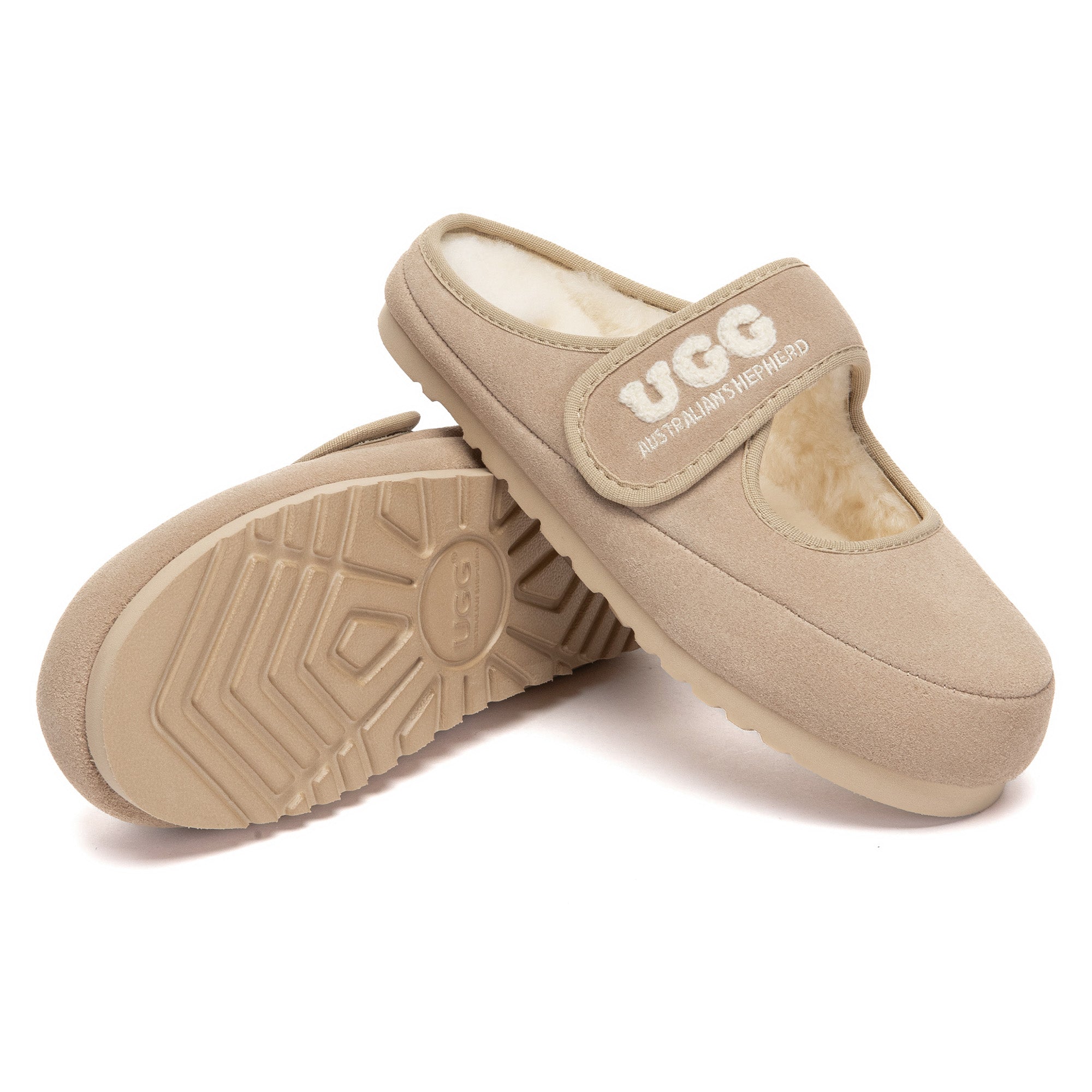 EverUgg adjustable strap Mary Jane slippers with soft, cozy design and classic style, perfect for comfortable indoor wear.