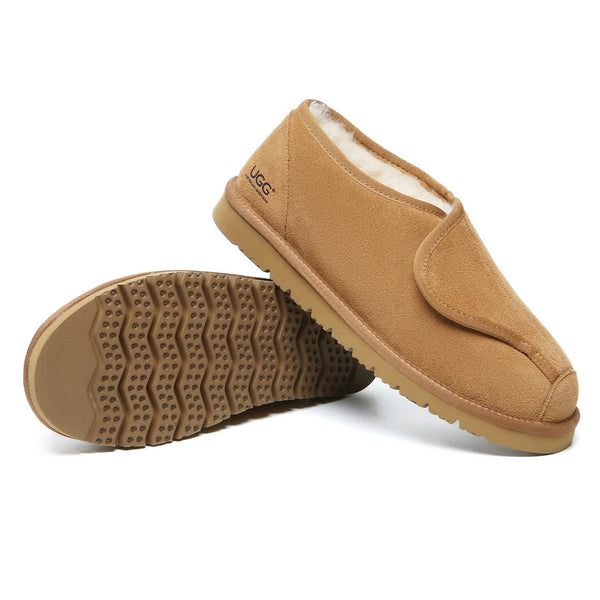 EverUgg adjustable vamp UGG slippers with soft sole and cozy design, perfect for indoor comfort and casual wear.