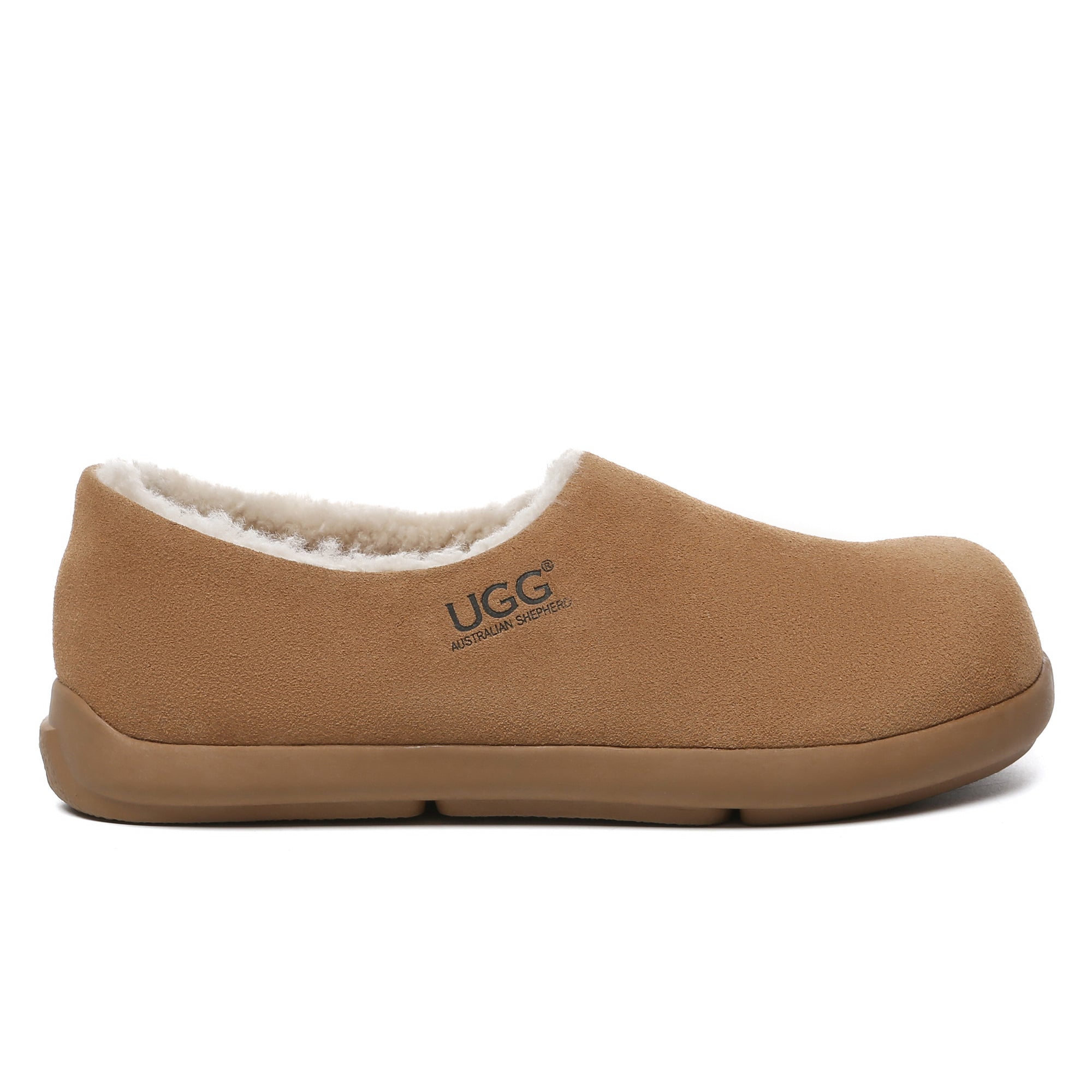 EverUgg ankle clog slippers for women featuring soft UGG slippers with cozy design and comfortable slip-on style.