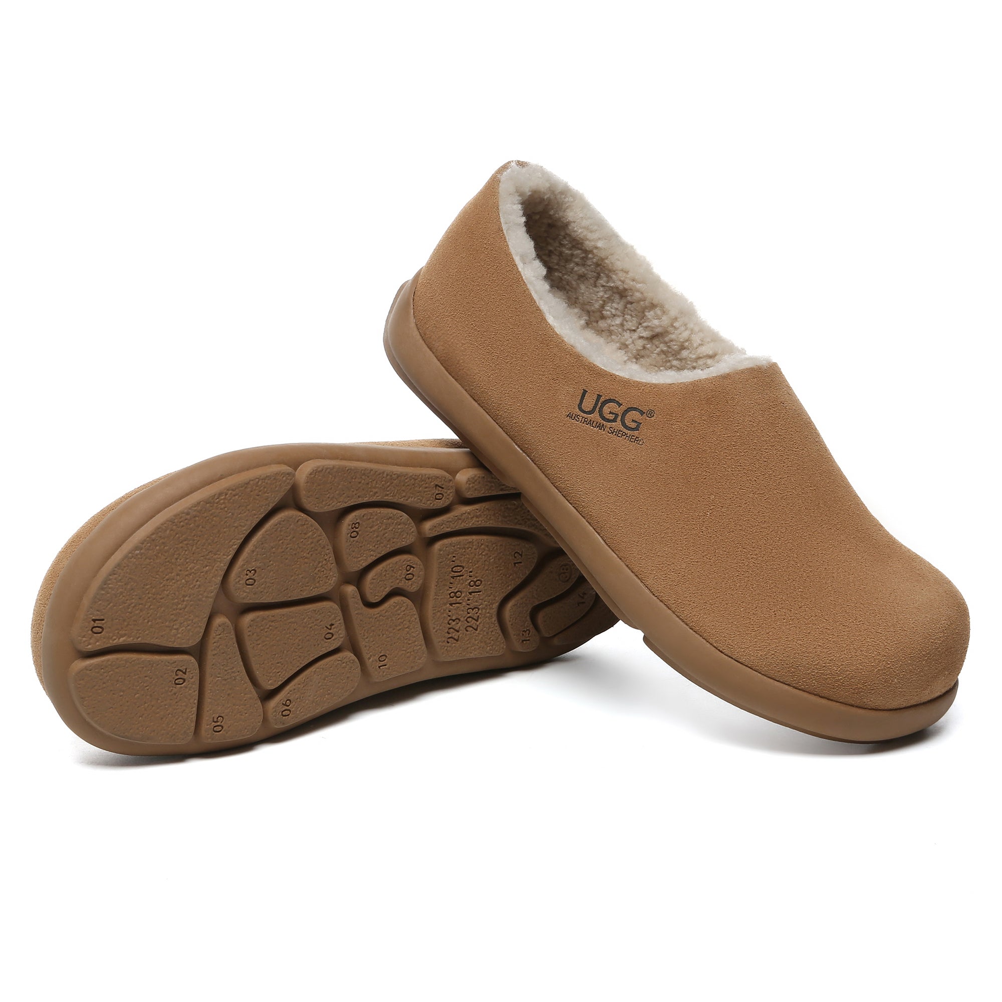 EverUgg ankle clog slippers for women with soft, cozy interior and stylish UGG-inspired design, perfect for indoor comfort.