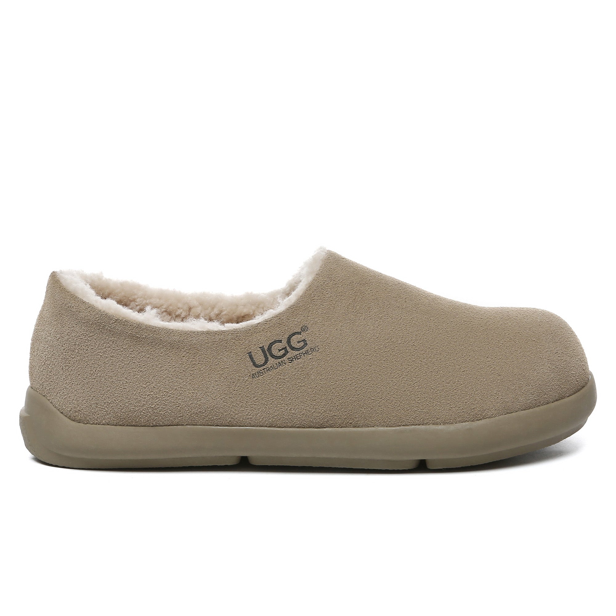 EverUgg ankle clog slippers for women featuring soft UGG slippers with a cozy design and slip-on style.