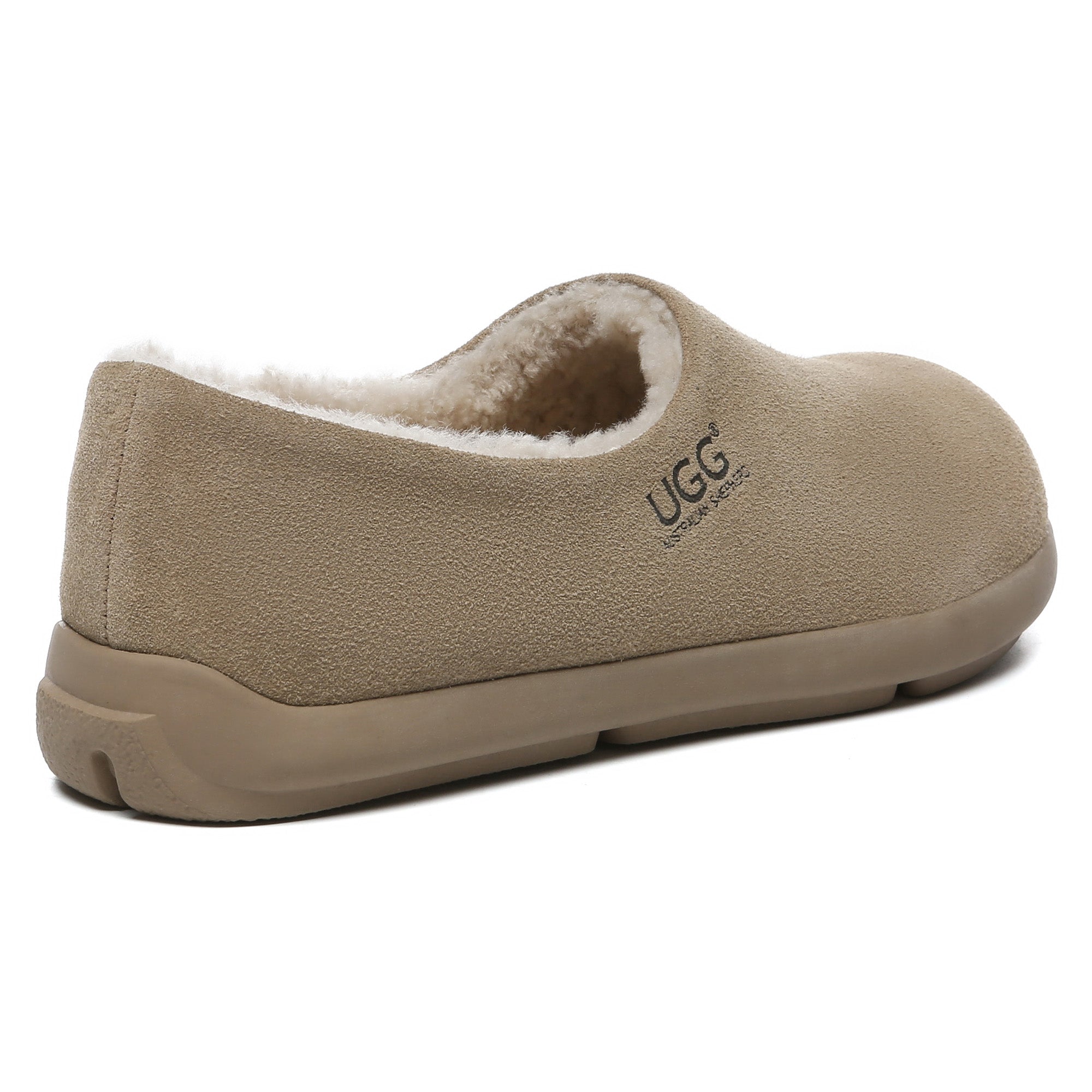 EverUgg ankle clog slippers for women featuring soft UGG slipper shoes with plush lining and casual slip-on design.