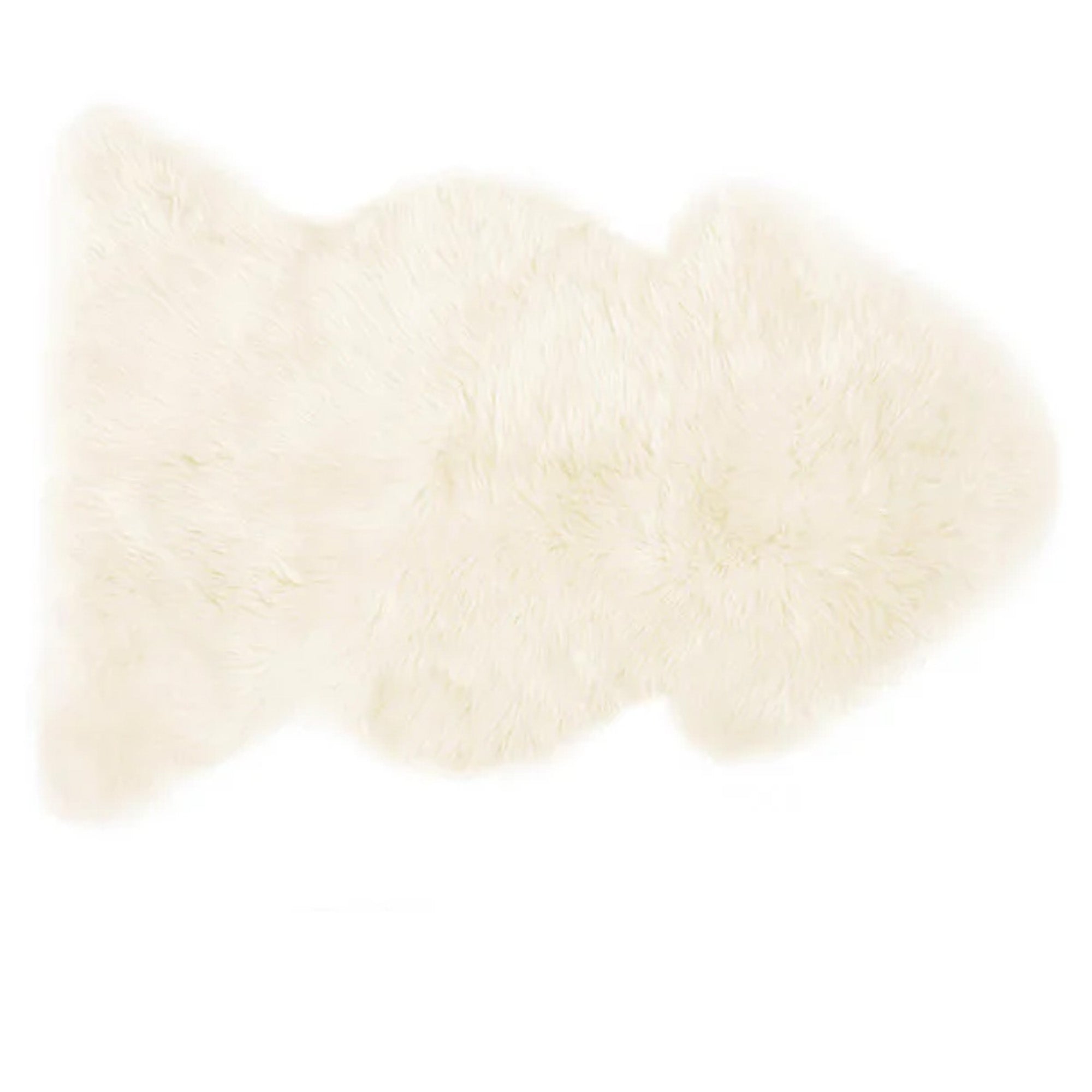 Australian 100% Merino sheepskin wool rug by EverUgg, showcasing soft, plush wool fibers and natural sheepskin texture.