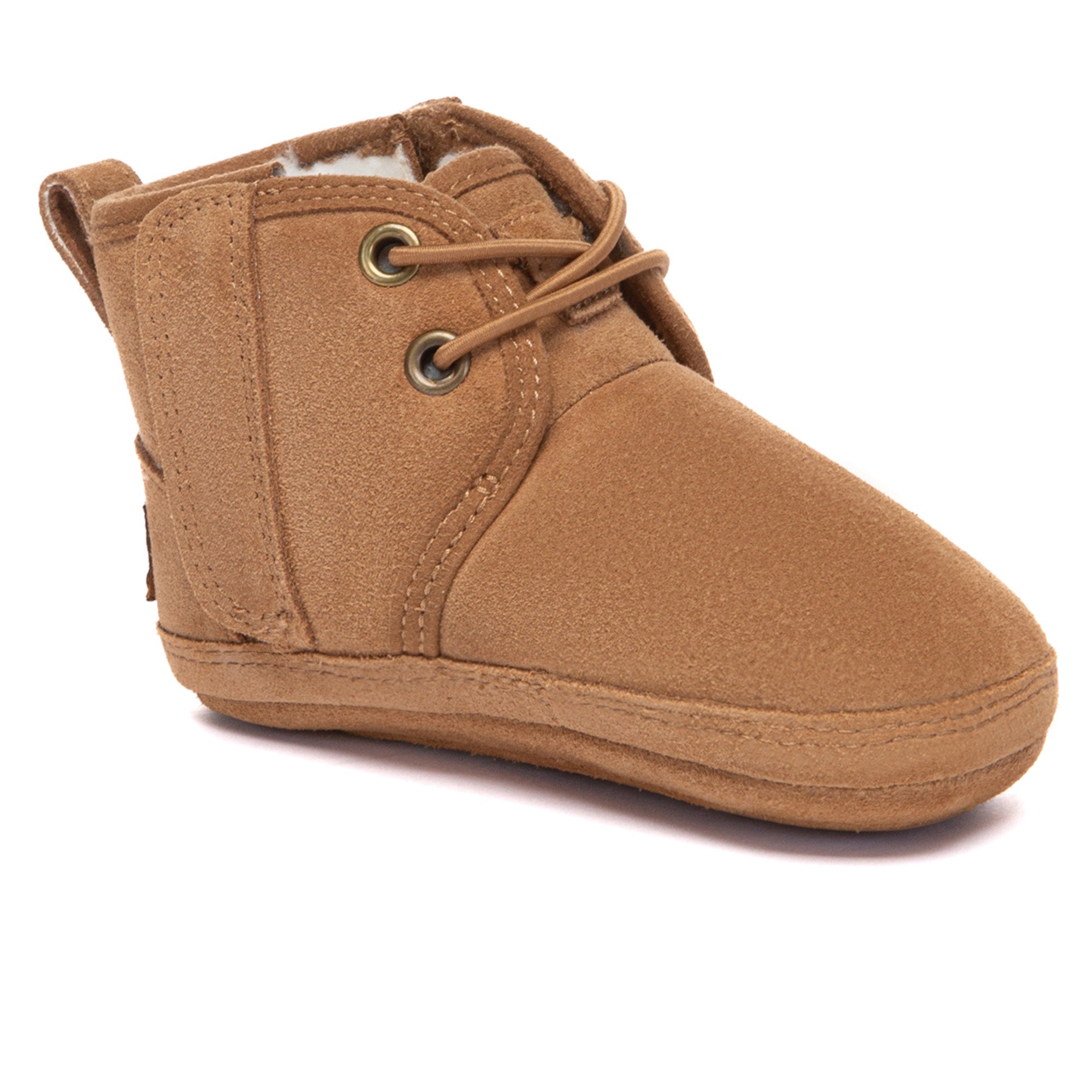 Cute baby UGG booties by EverUgg, soft kids' UGG boots with plush lining and cozy design for infants.