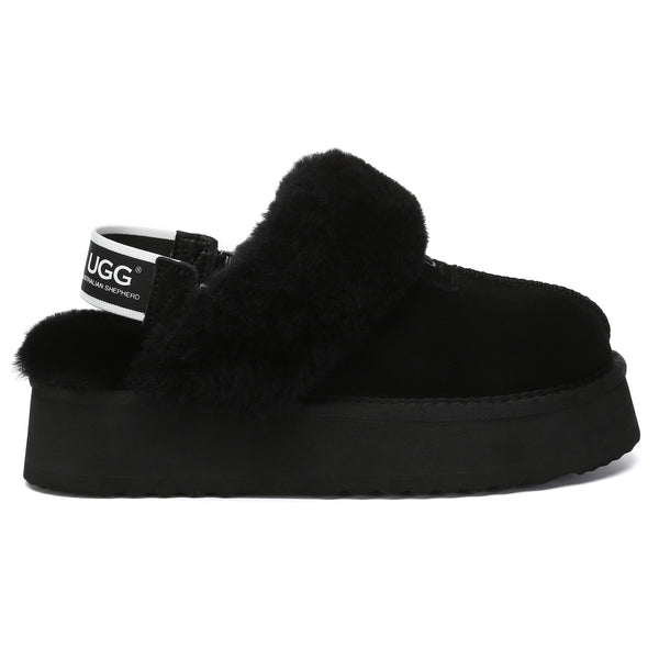 UGG Removable Slingback Platform Slippers