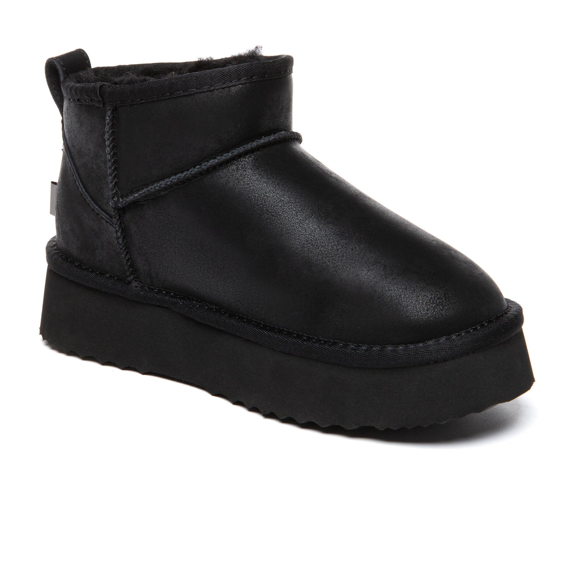 Ultra Mini Coated Suede Platform UGG Boots