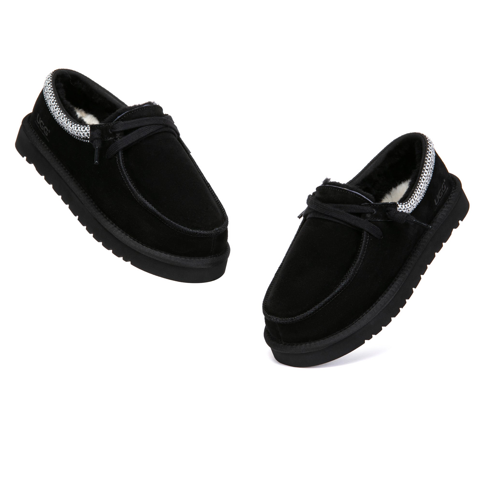 Lace-Up Tazzy UGG Slippers