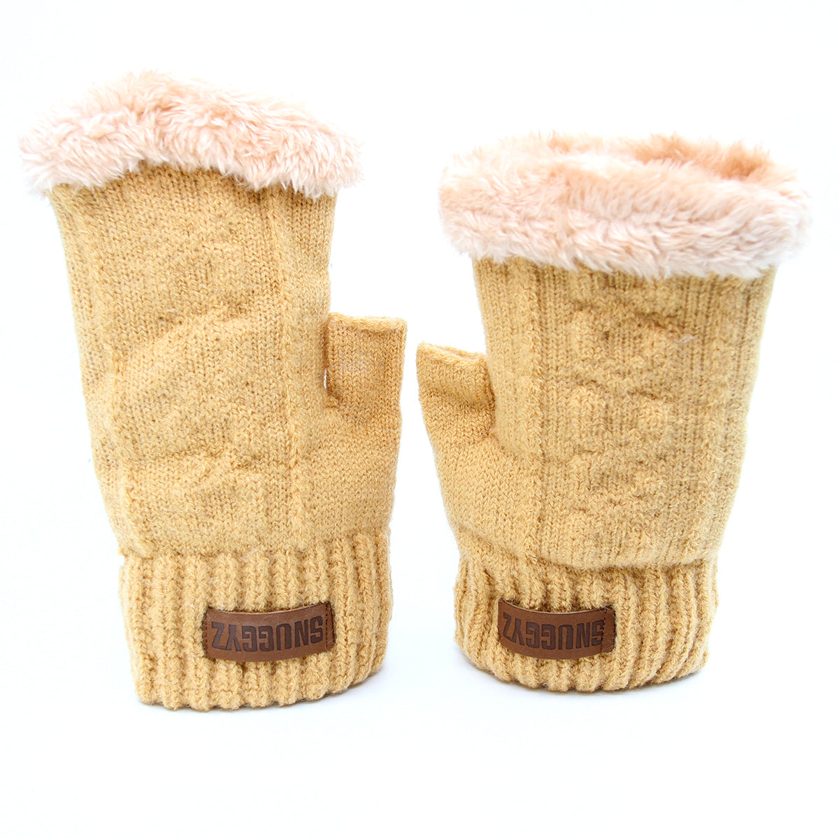 Snuggyz® Ultra Plush Fingerless Gloves