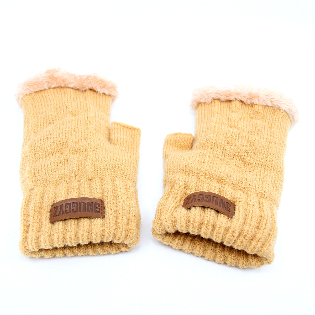 Snuggyz® Ultra Plush Fingerless Gloves