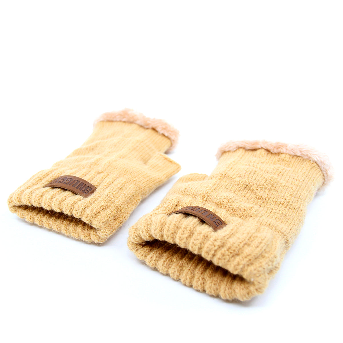 Snuggyz® Ultra Plush Fingerless Gloves