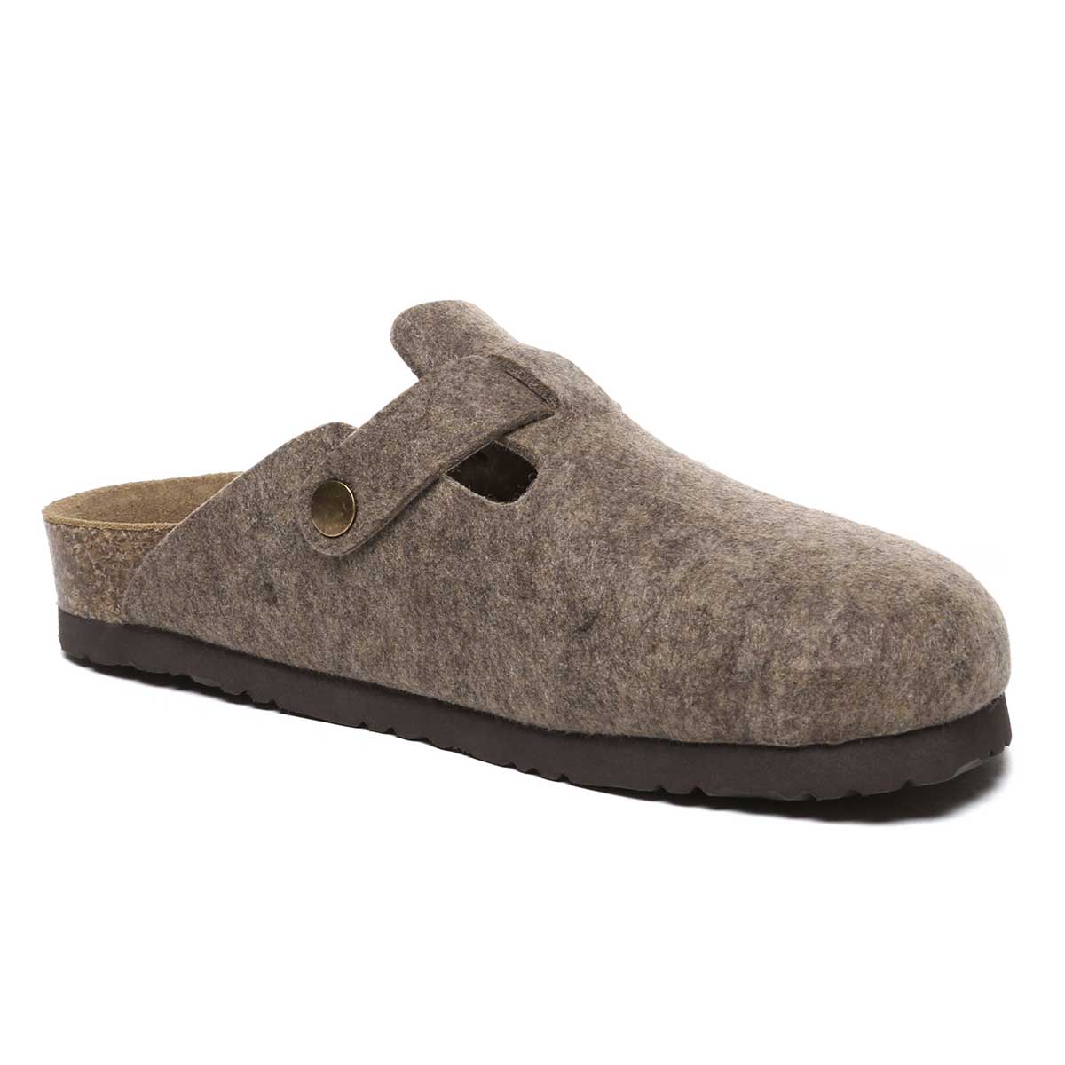 EverUgg Brynna Birkie buckle-strapped slippers for women, soft, cozy slip-on shoes with leather straps and a comfortable sole.