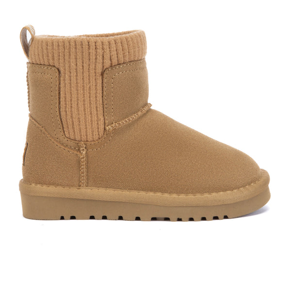Knitted Collar Kids UGG Boots