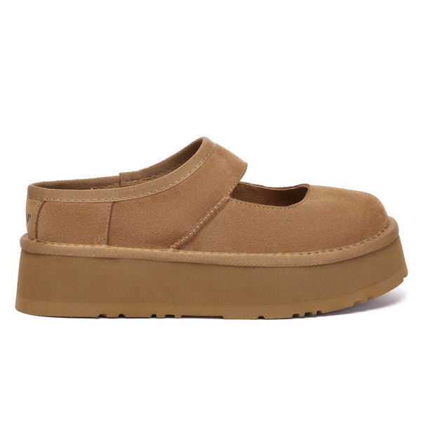 Mary Jane Platform Slippers