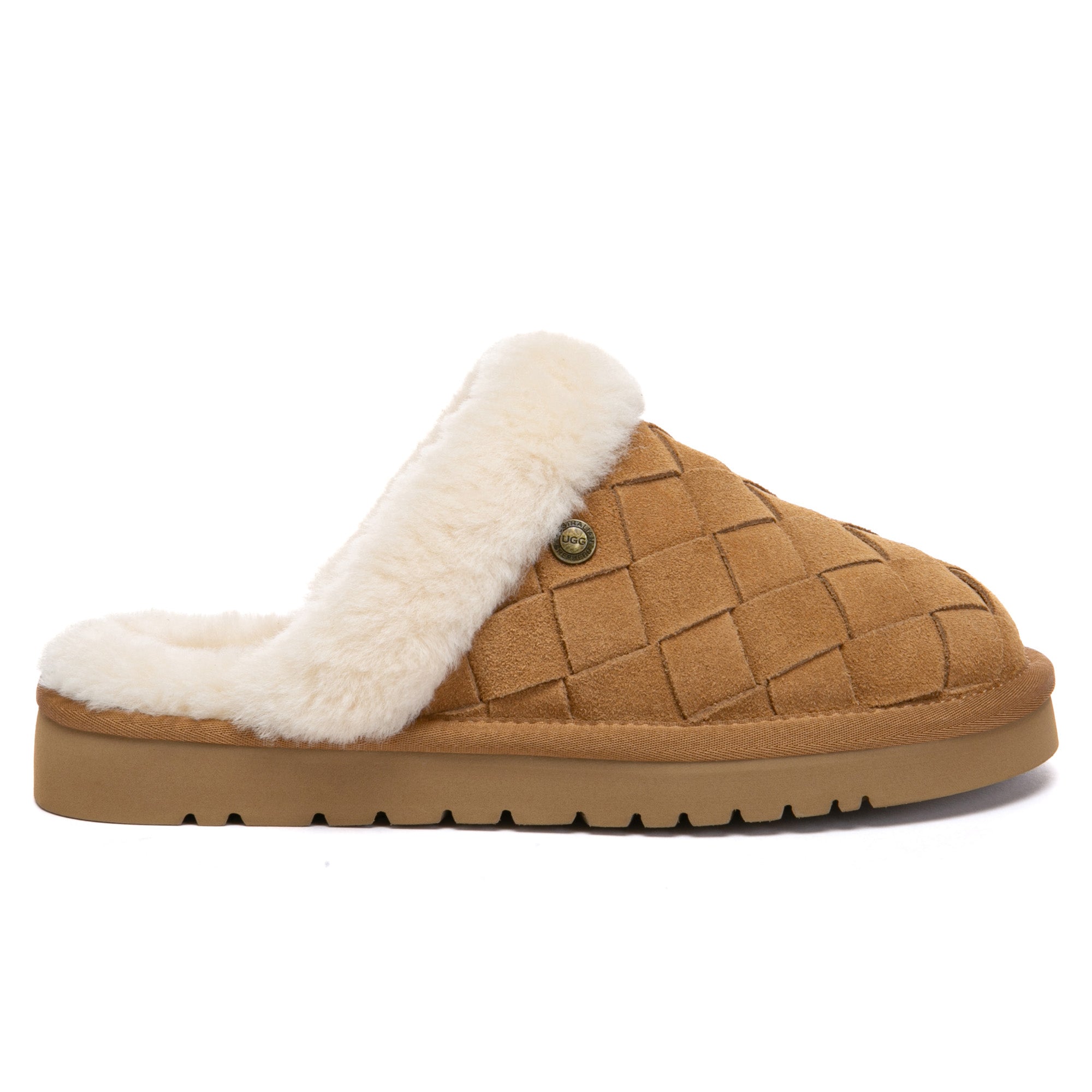Woven Luxury UGG Slippers