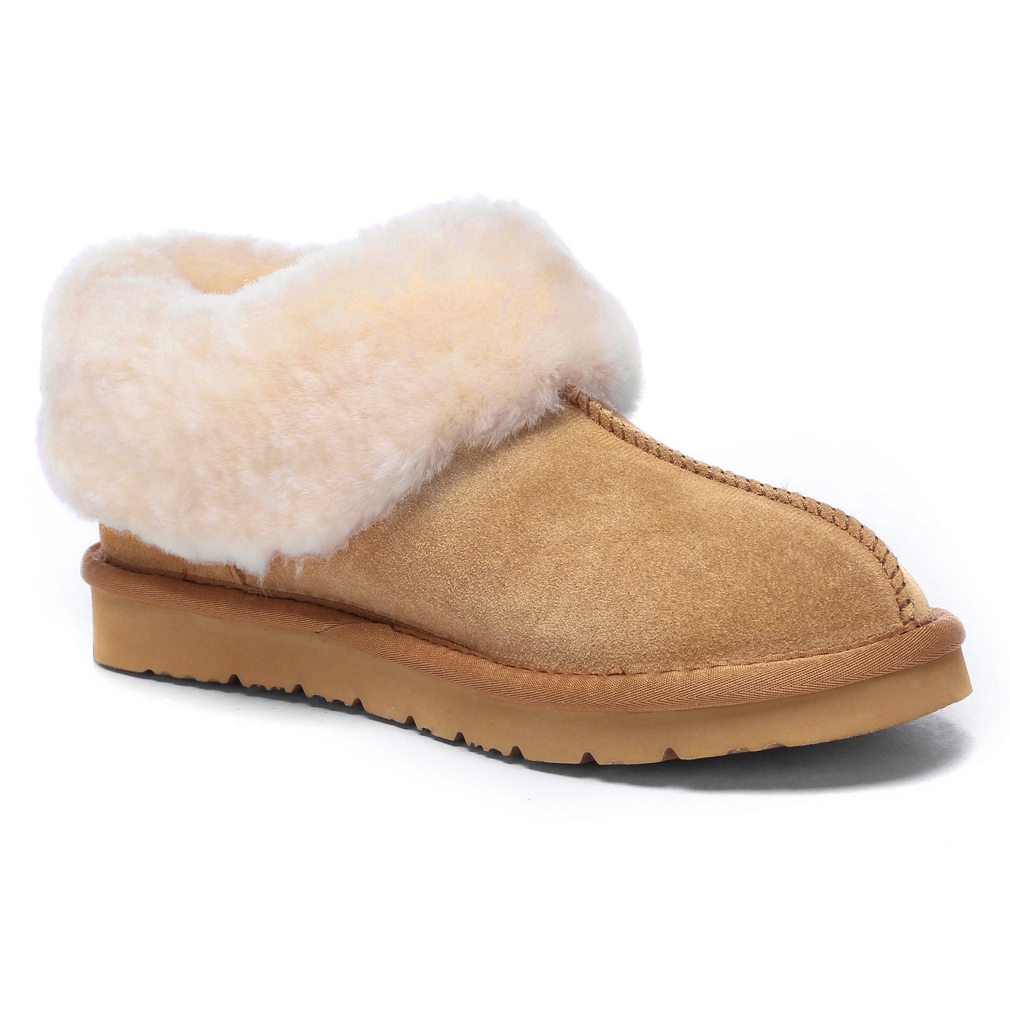 Homey Sheepskin Winter Slippers