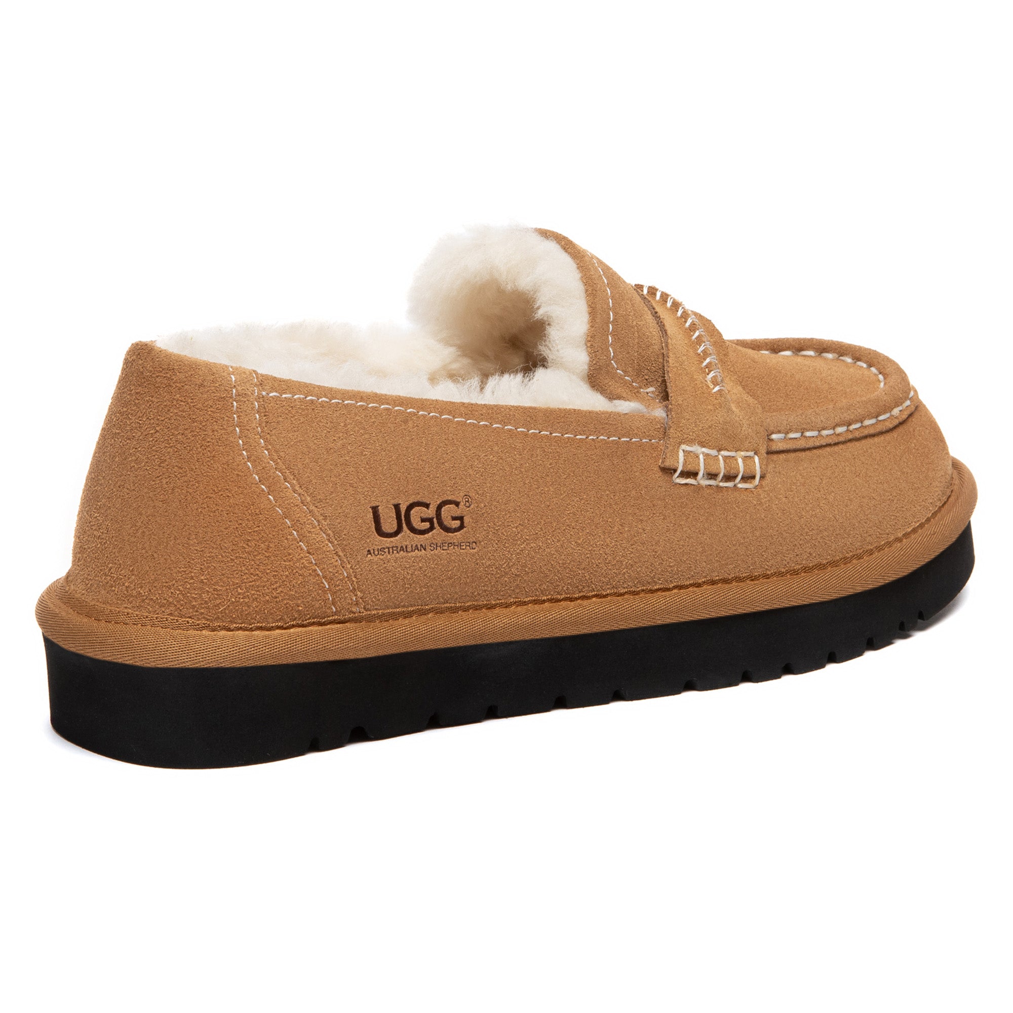Laurent Two-Tone UGG Loafers