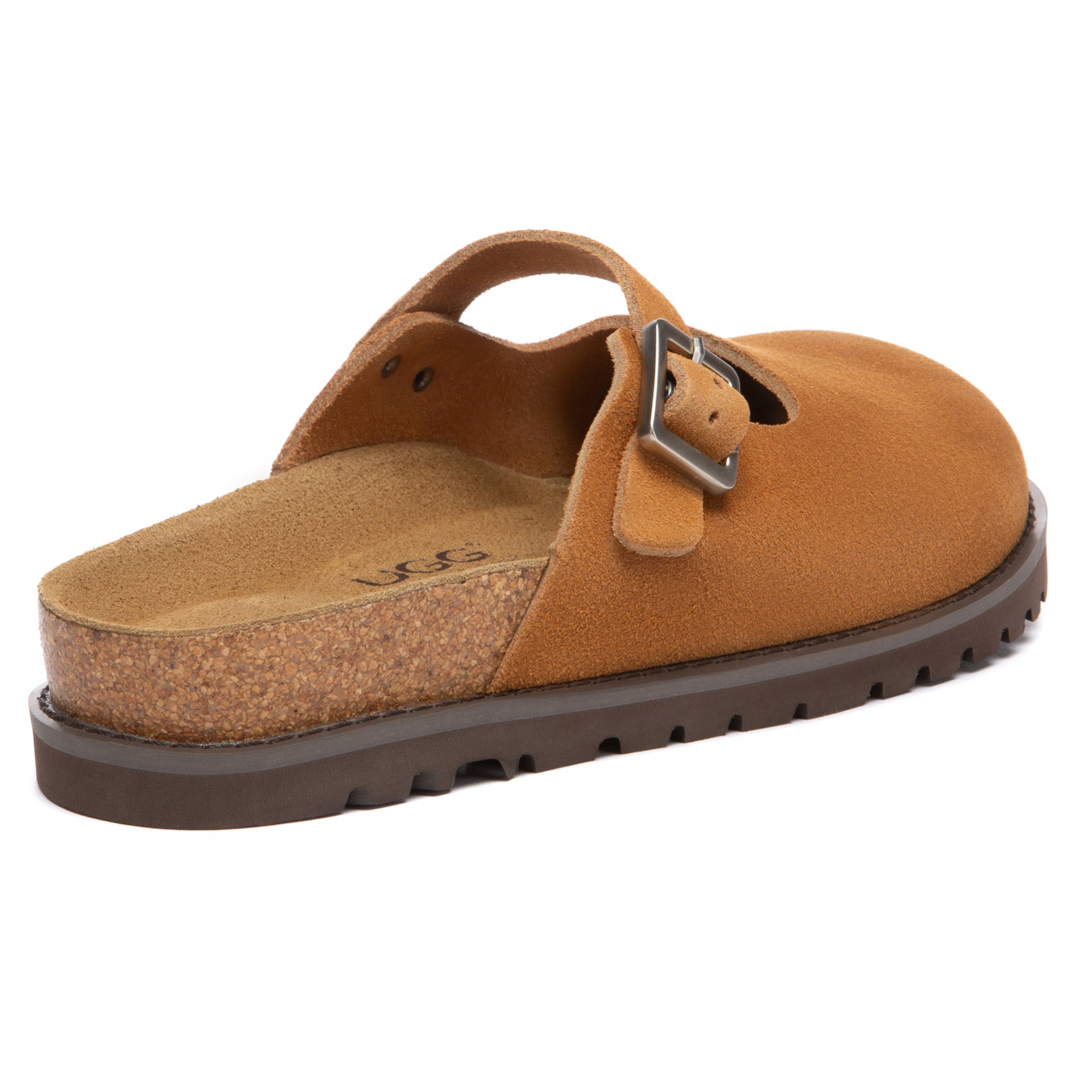 EverUgg Birkie Buckle Strap Slides slippers with adjustable buckle straps and cushioned soles, casual footwear for everyday wear.