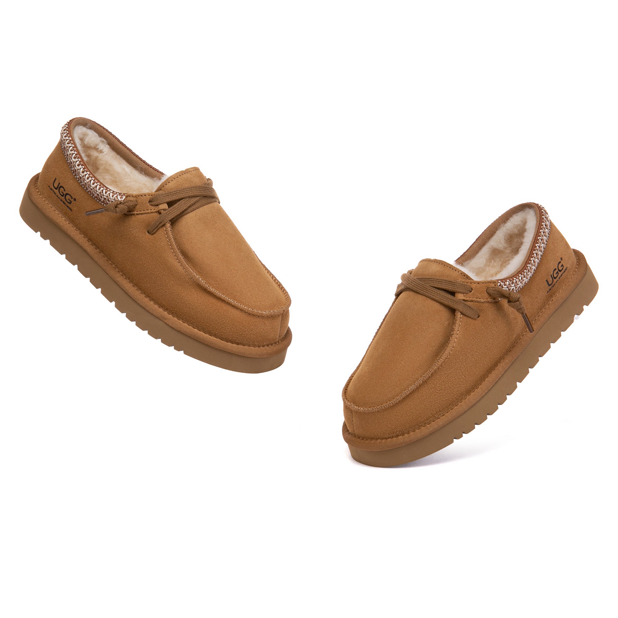 Lace-Up Tazzy UGG Slippers