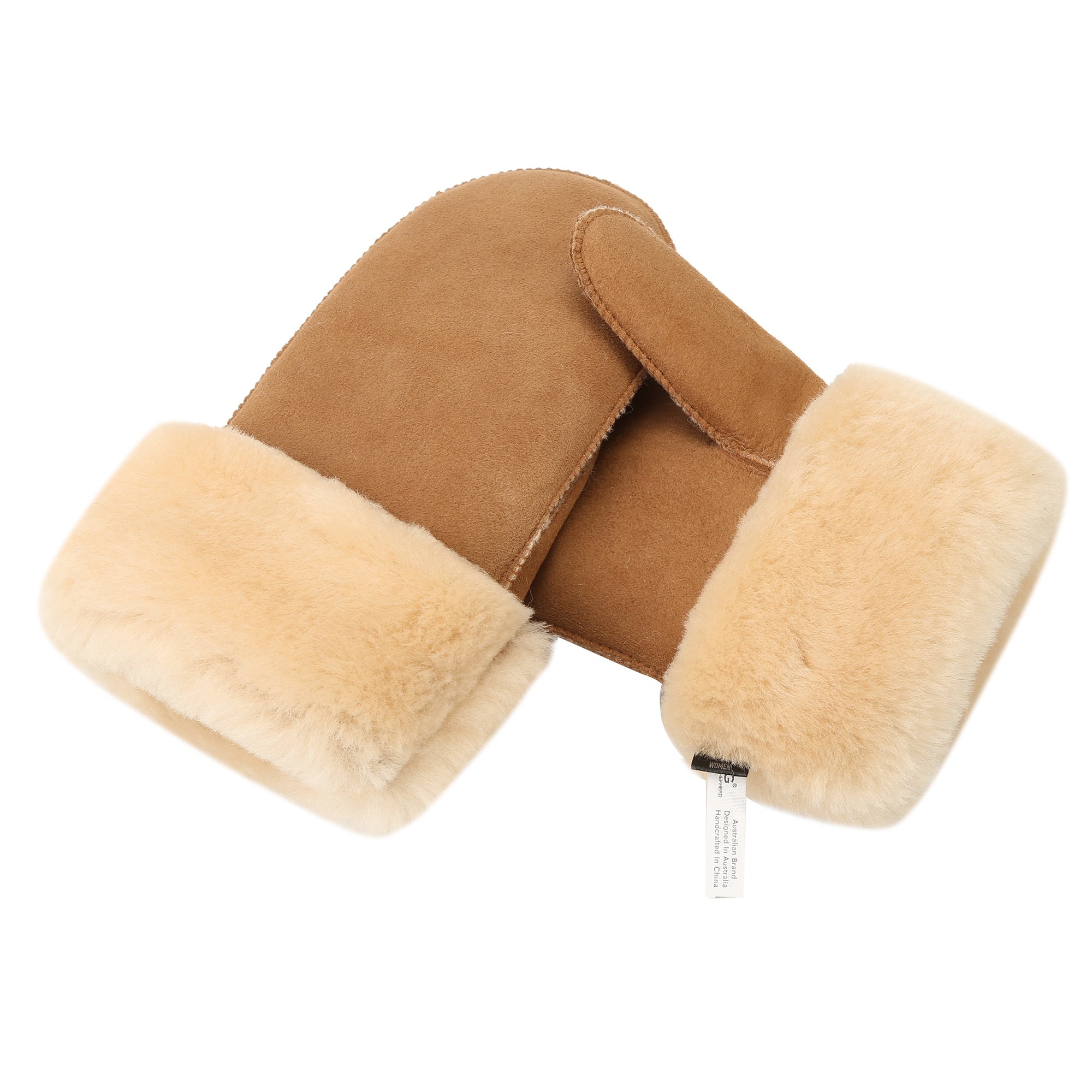 Fluffy Sheepskin UGG Mittens1
