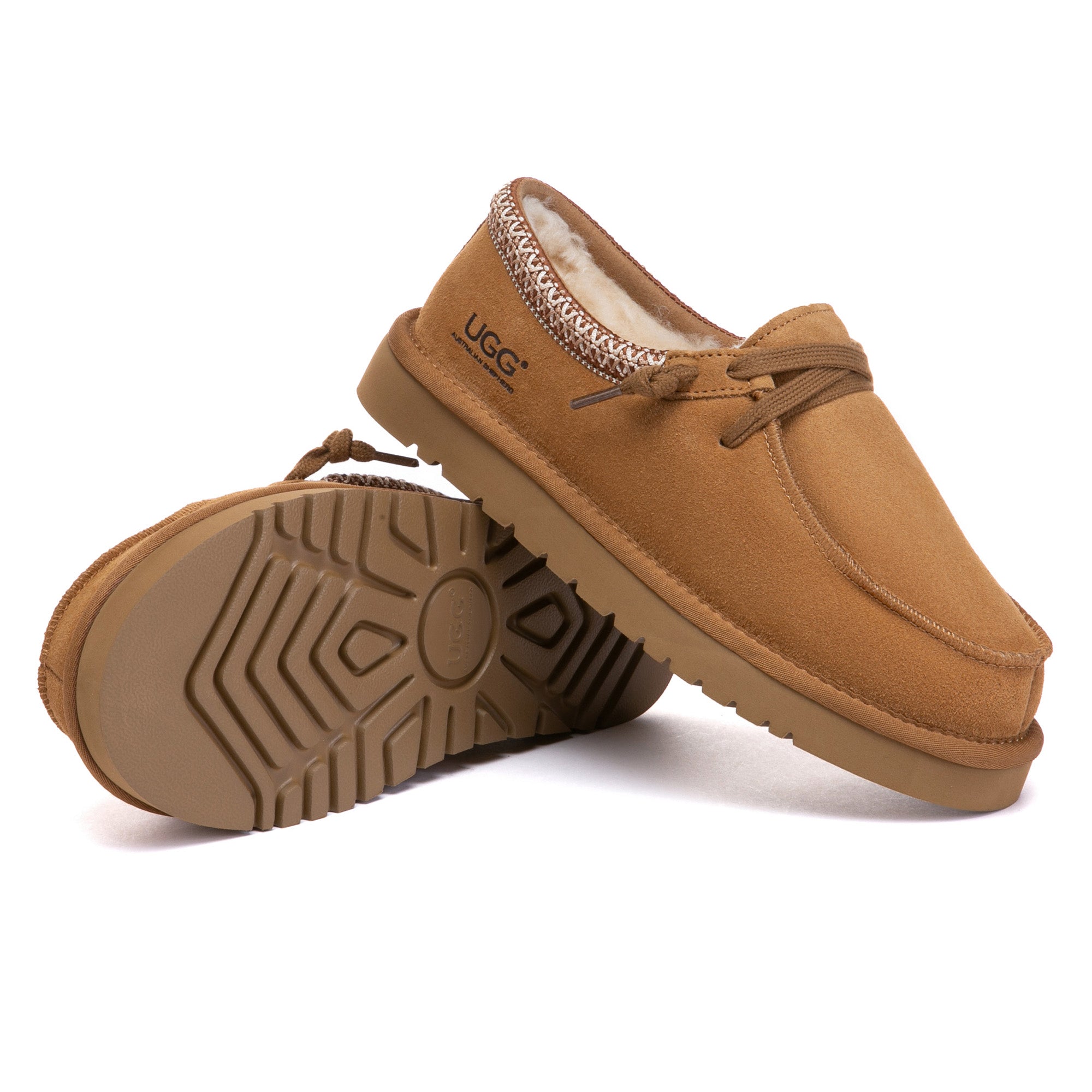 Lace-Up Tazzy UGG Slippers