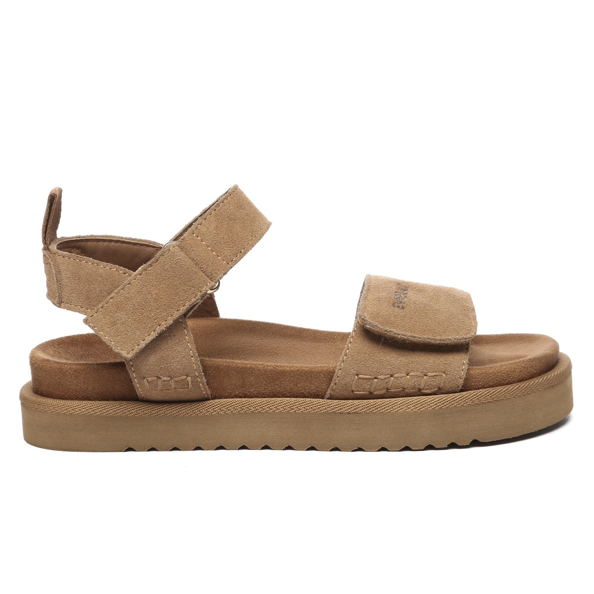 EverUgg Carla Summer slippers for women, soft slip-on shoes with open-toe design and comfortable casual style.