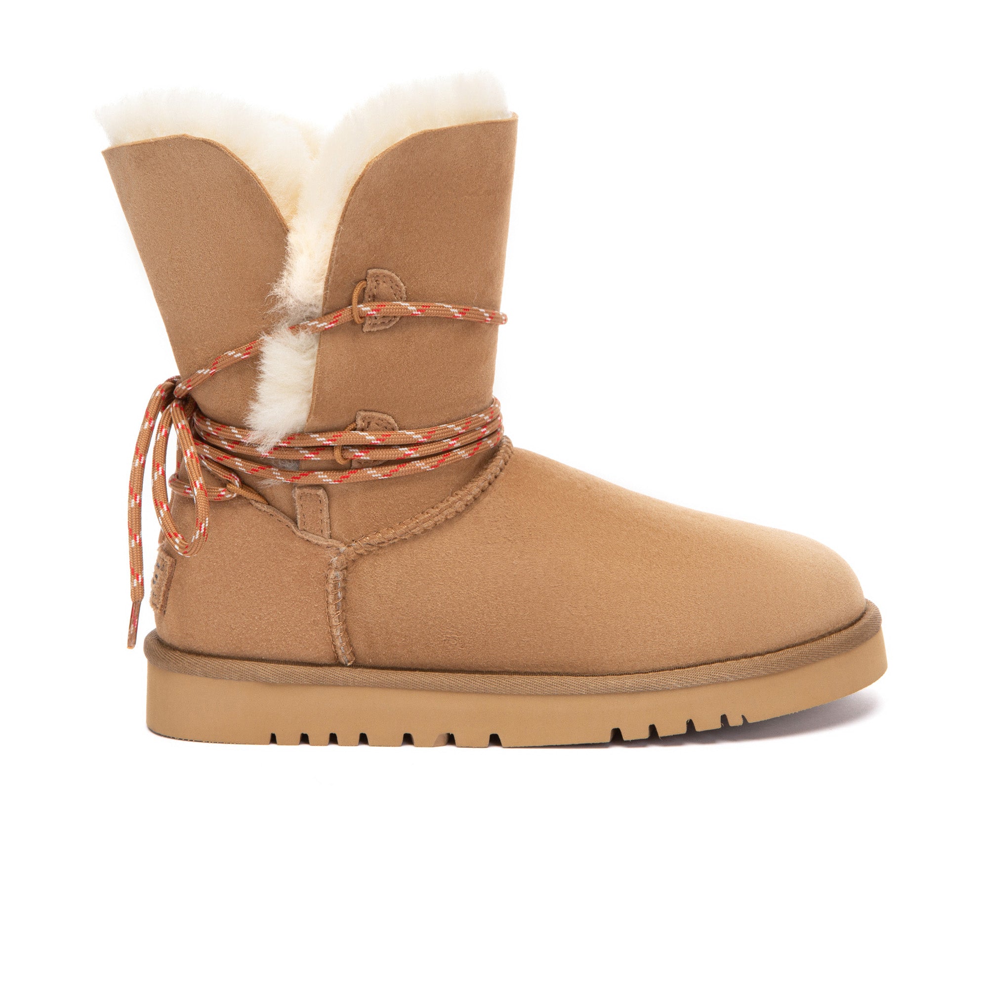 EverUgg Carmen Versatile Strap Foldable Boots showing adjustable straps and foldable design on neutral background
