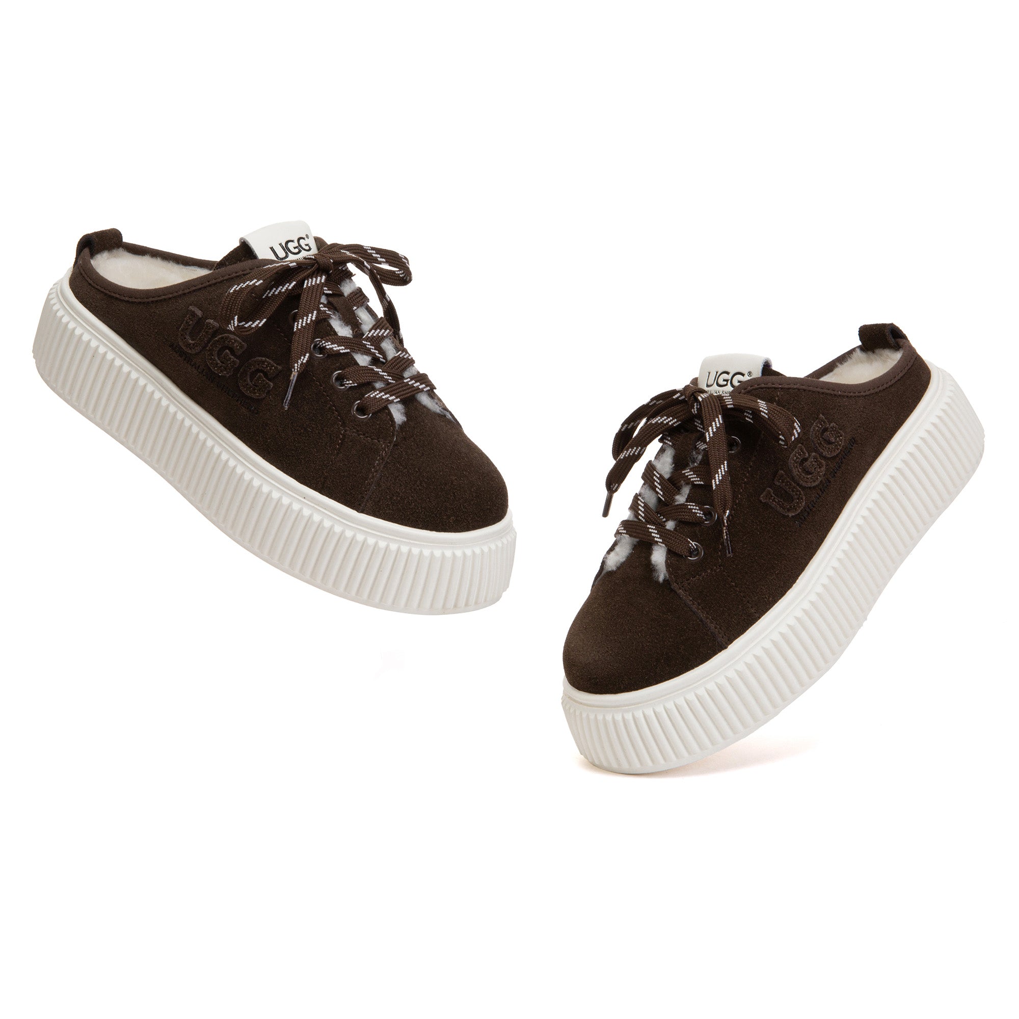 Lorne Mules UGG Platform Slides
