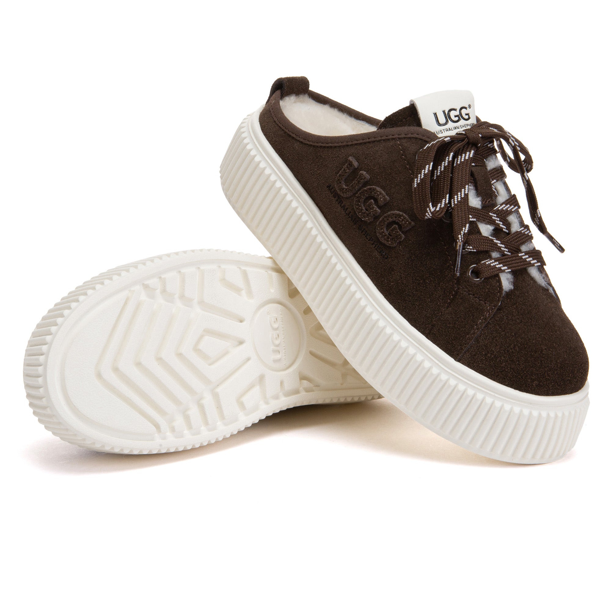 Lorne Mules UGG Platform Slides