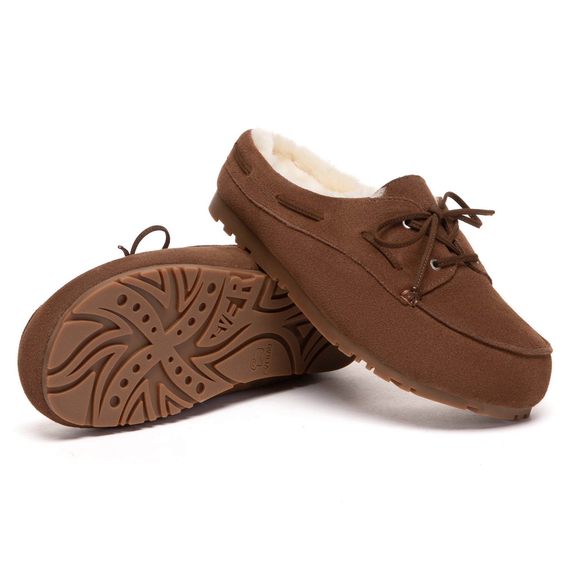 EverUgg Churna UGG slippers featuring soft plush lining and cozy slip-on design for comfortable indoor wear.